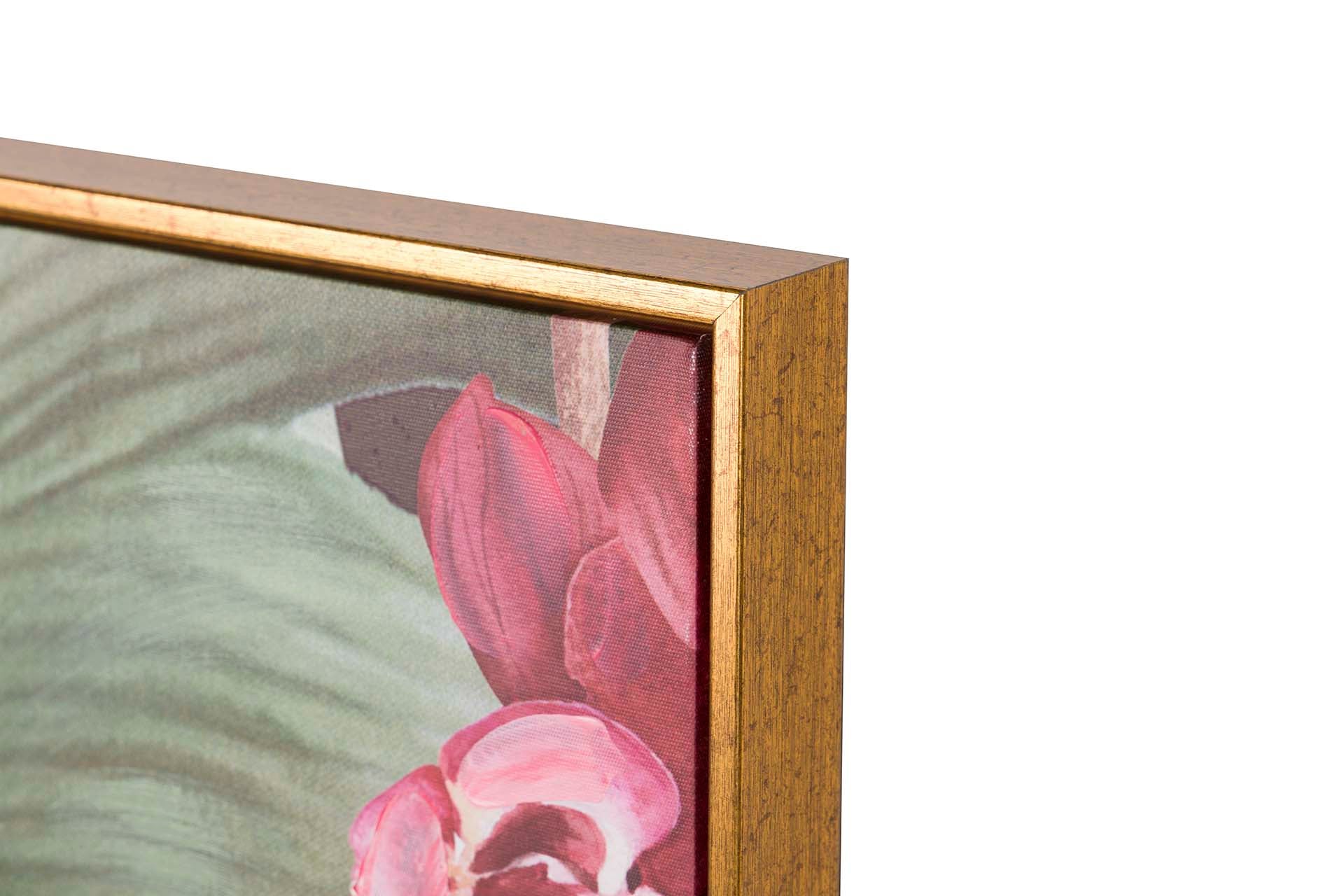 MACACO PAINTING WITH GOLD FRAME 80x4x120 CM