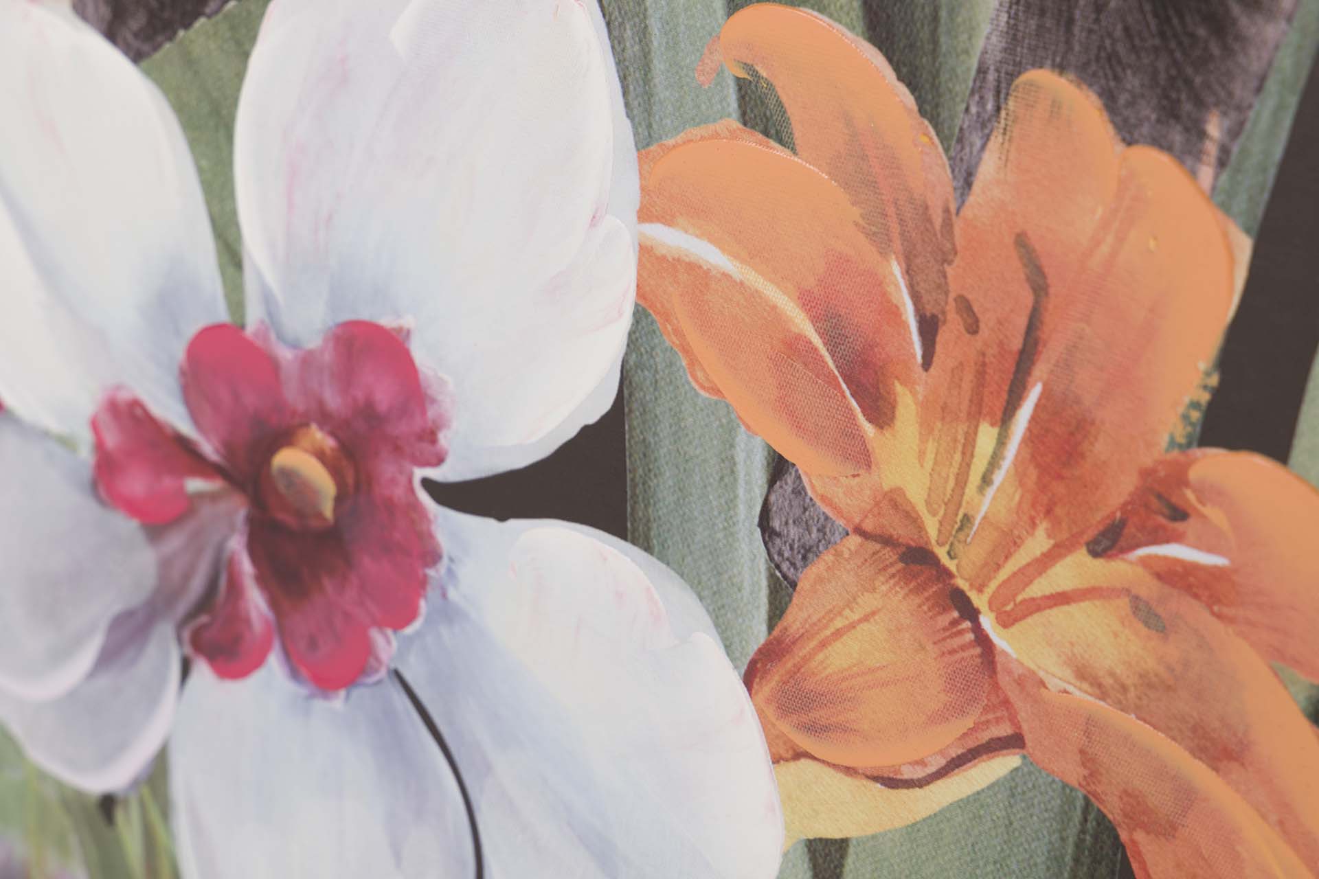 PINTURA MACACO COM MOLDURA DOURADA 80x4x120 CM