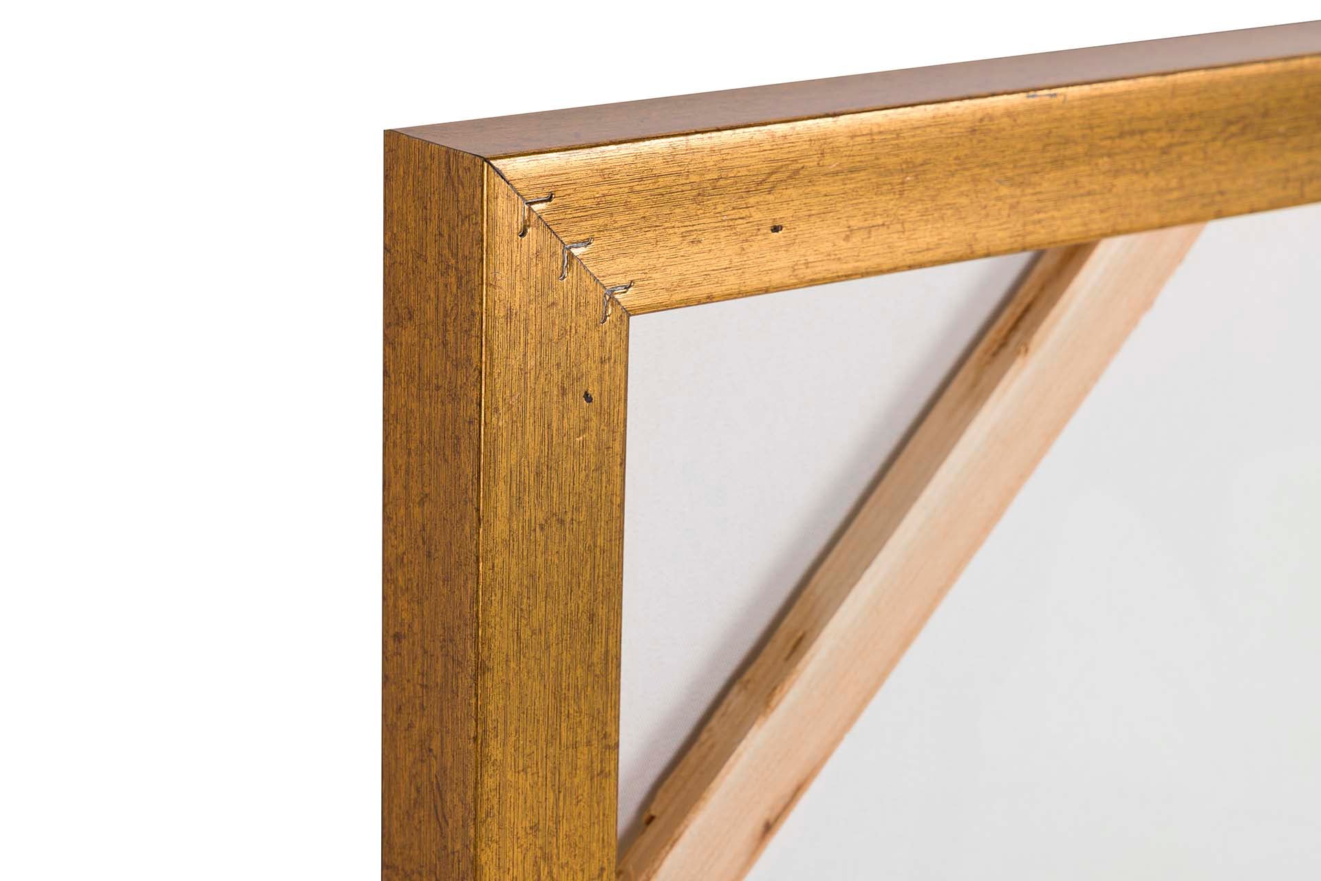 PINTURA MACACO COM MOLDURA DOURADA 80x4x120 CM