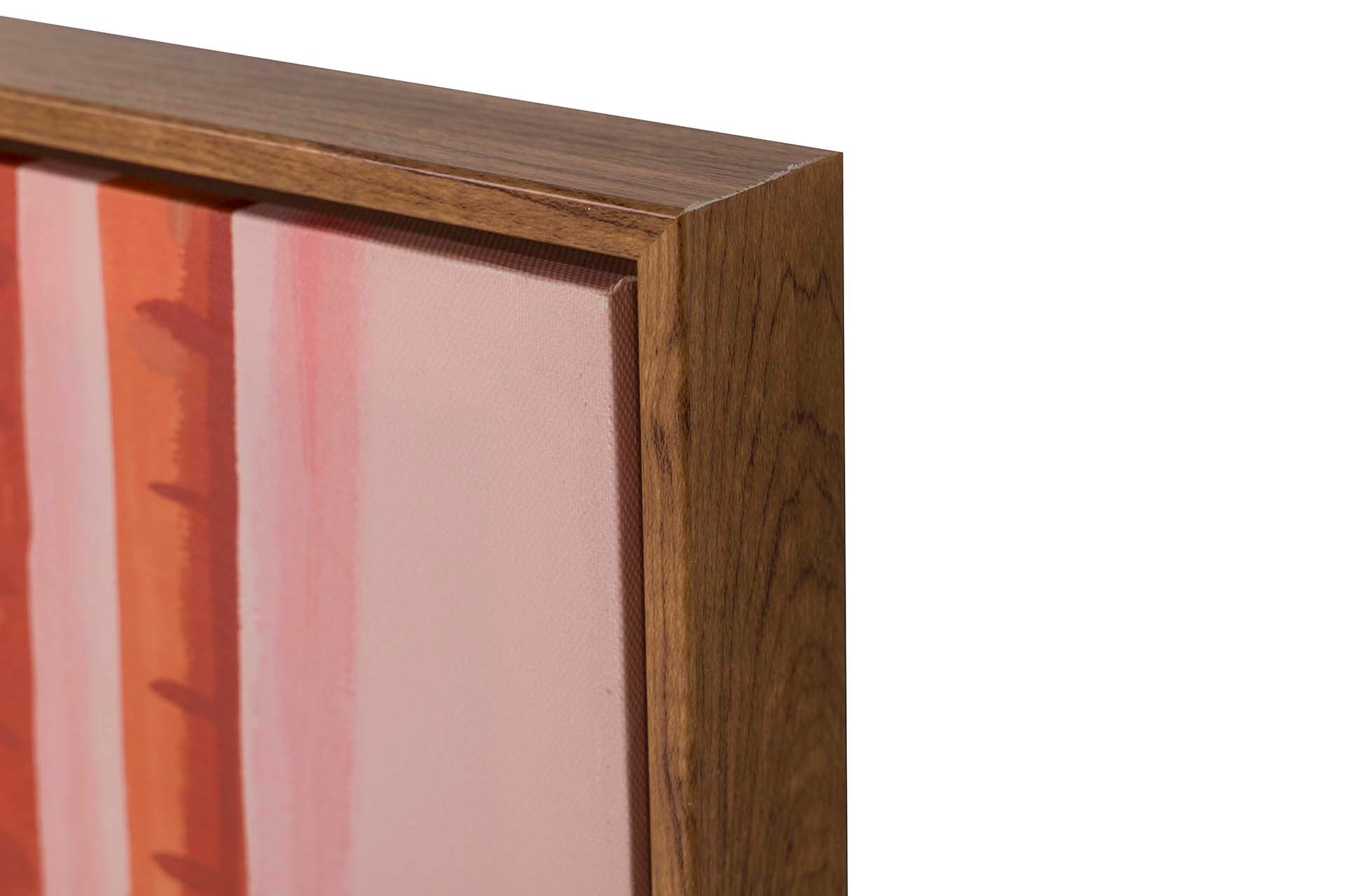 SET OF 2 ANIMAL PAINTINGS WITH GOLD FRAME 60x4x80 CM