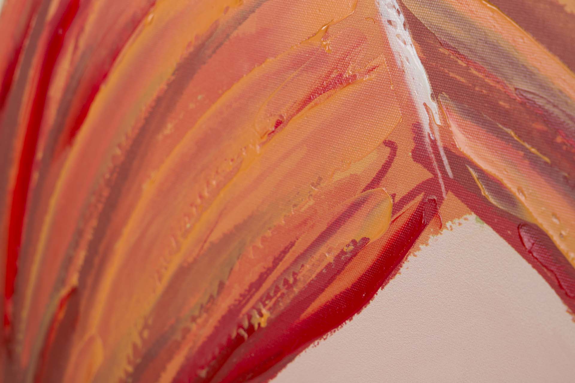 PINTURA DE MULHER COM MOLDURA NATURAL 80x4x120 CM