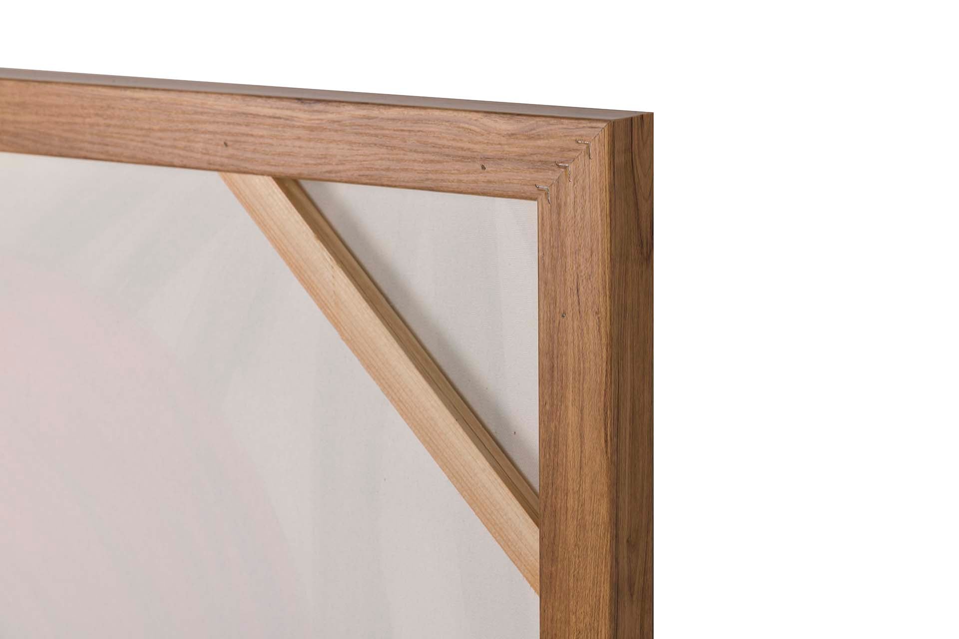 PINTURA DE MULHER COM MOLDURA NATURAL 80x4x120 CM