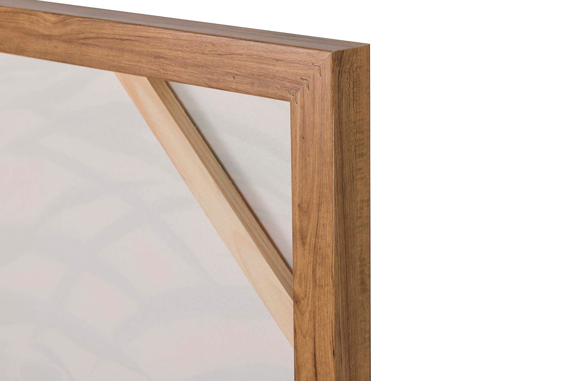 PINTURA DE MULHER COM MOLDURA NATURAL 80x4x120 CM