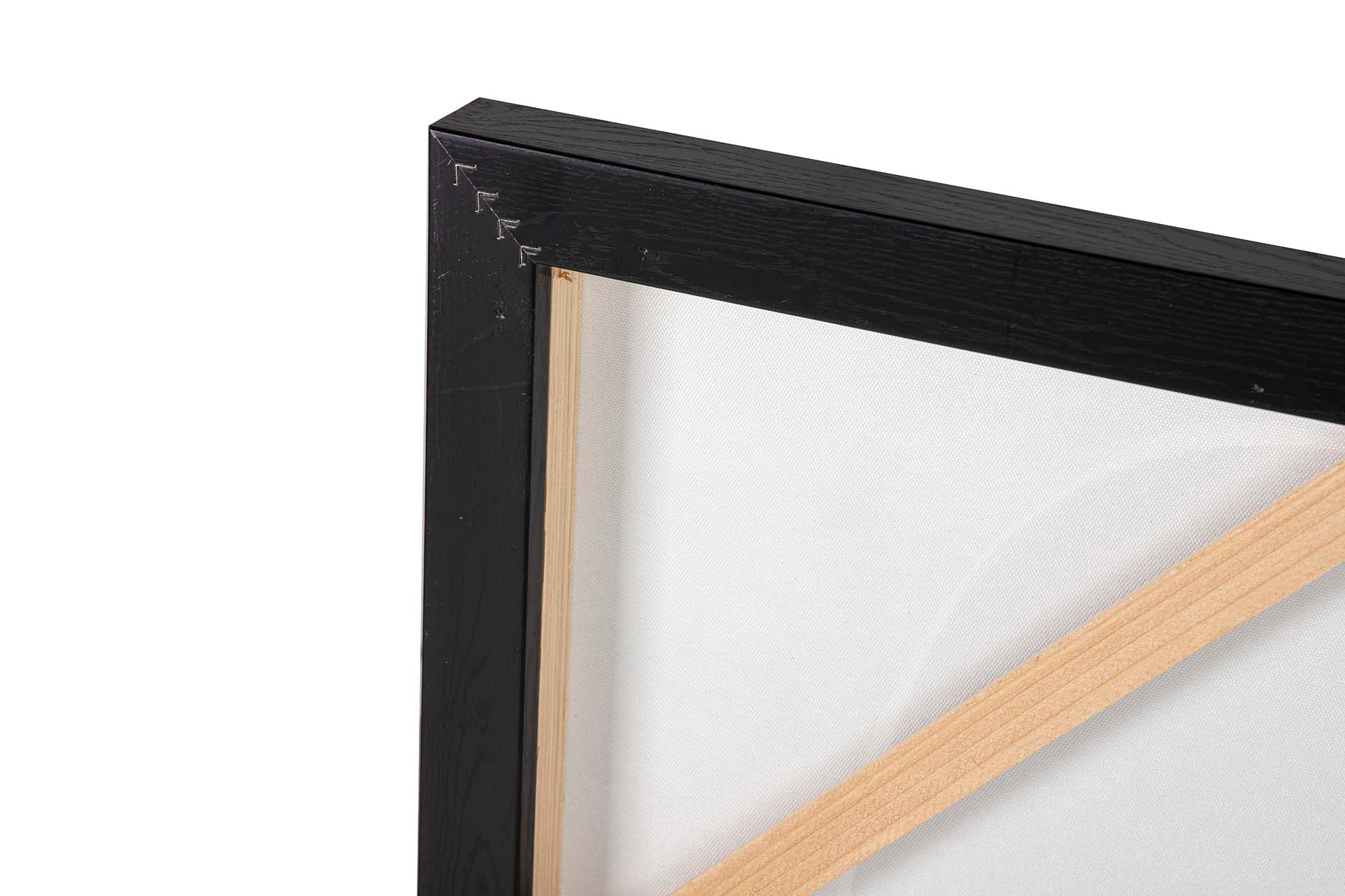 RETRATO COM MOLDURA PRETA 100x4x100 CM