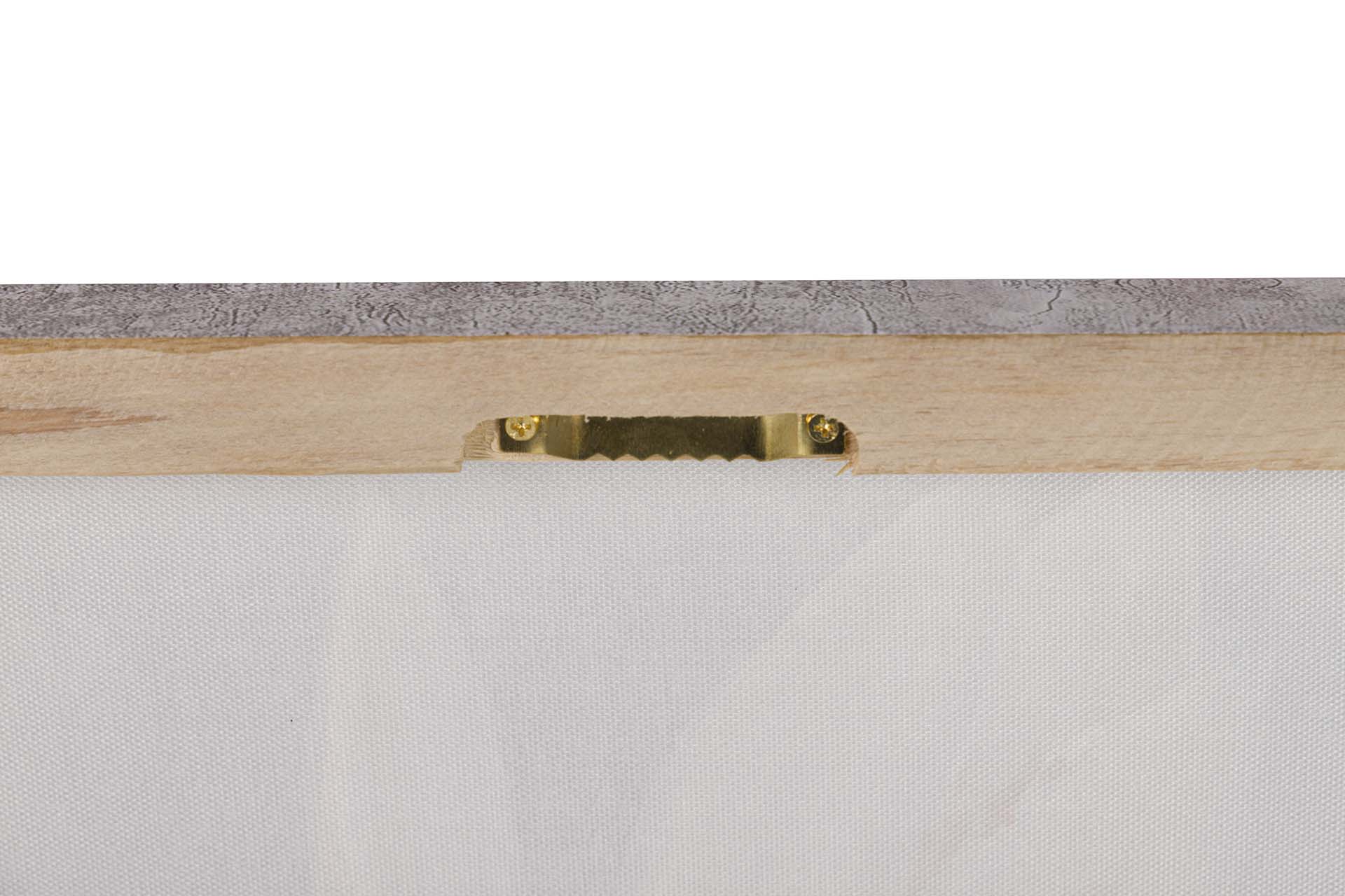 SET OF 2 FLOWER CANVASES 40% HAND PAINTED 50x3x70 CM