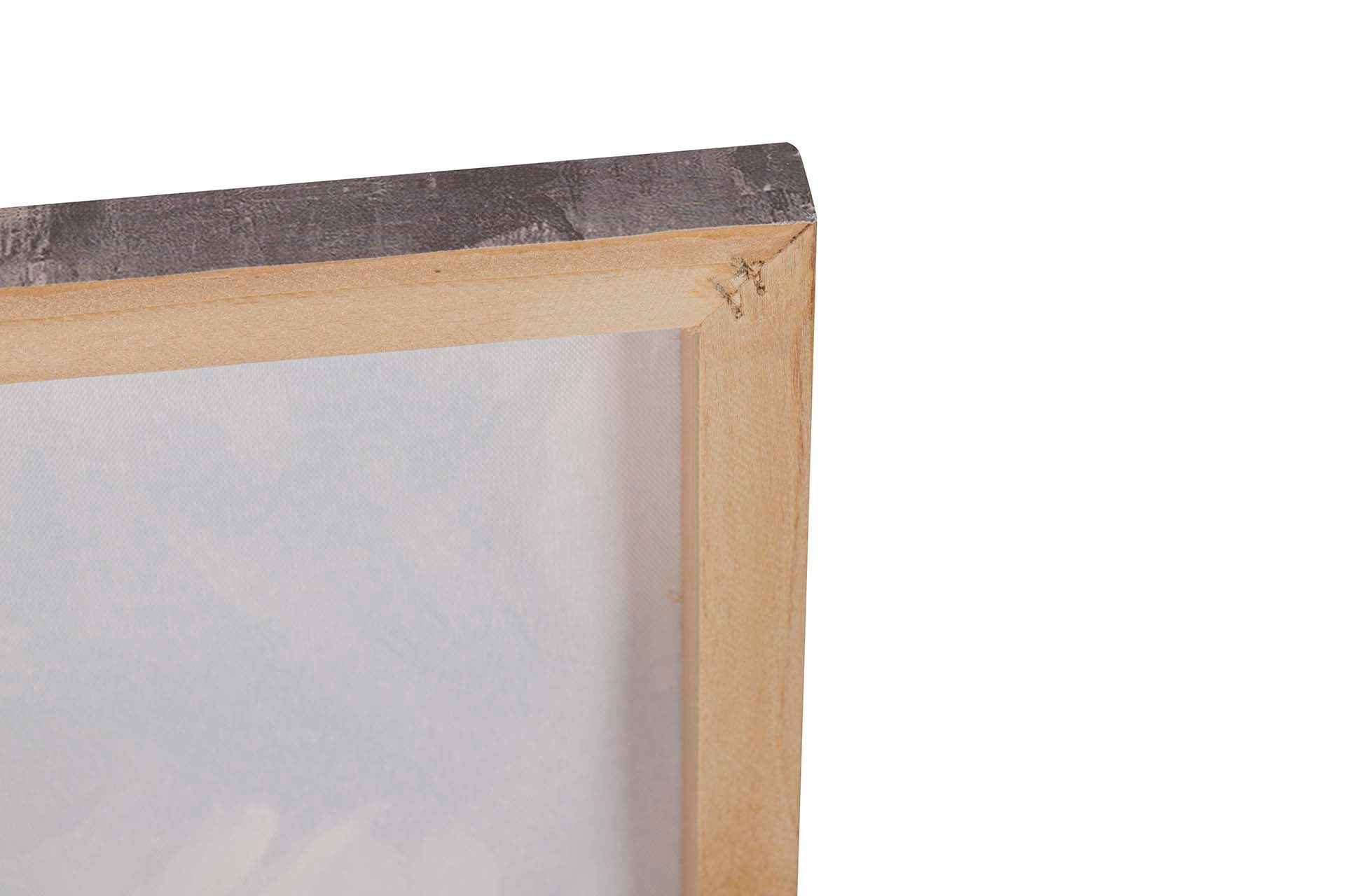 SET OF 2 FLOWER CANVASES 40% HAND PAINTED 60x3x60 CM