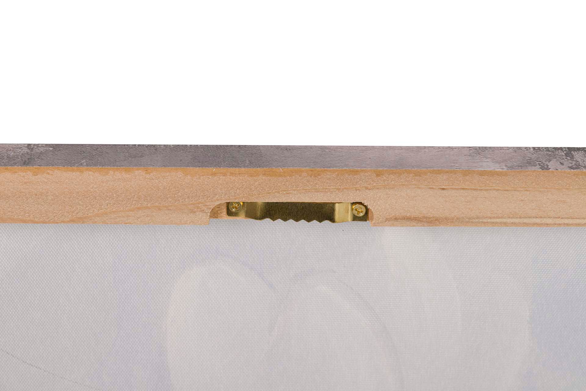 SET OF 2 FLOWER CANVASES 40% HAND PAINTED 60x3x60 CM