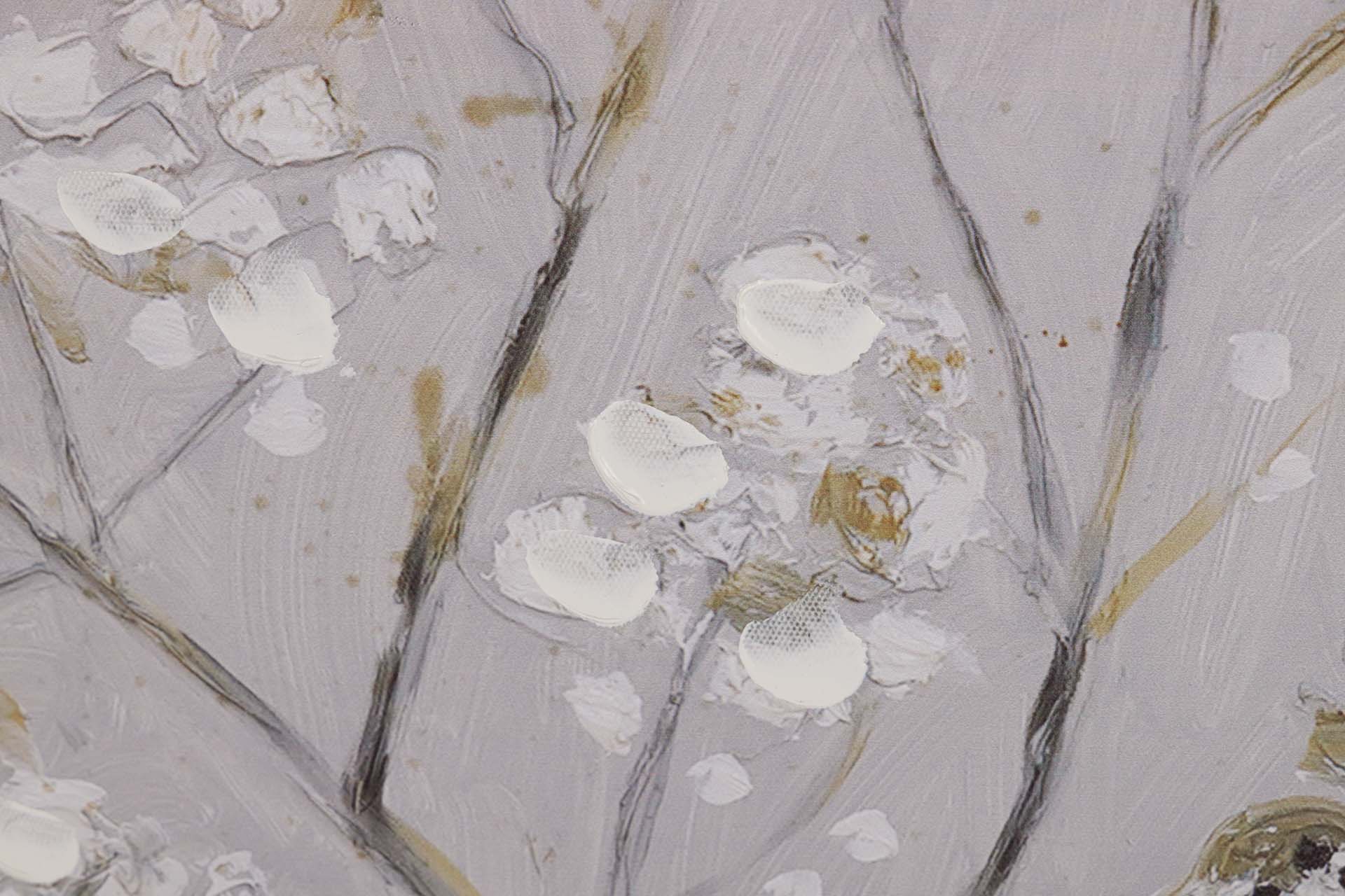 SET 2 LIENZOS ALMENDRO 40% PINTADO MANO 60x3x60 CM