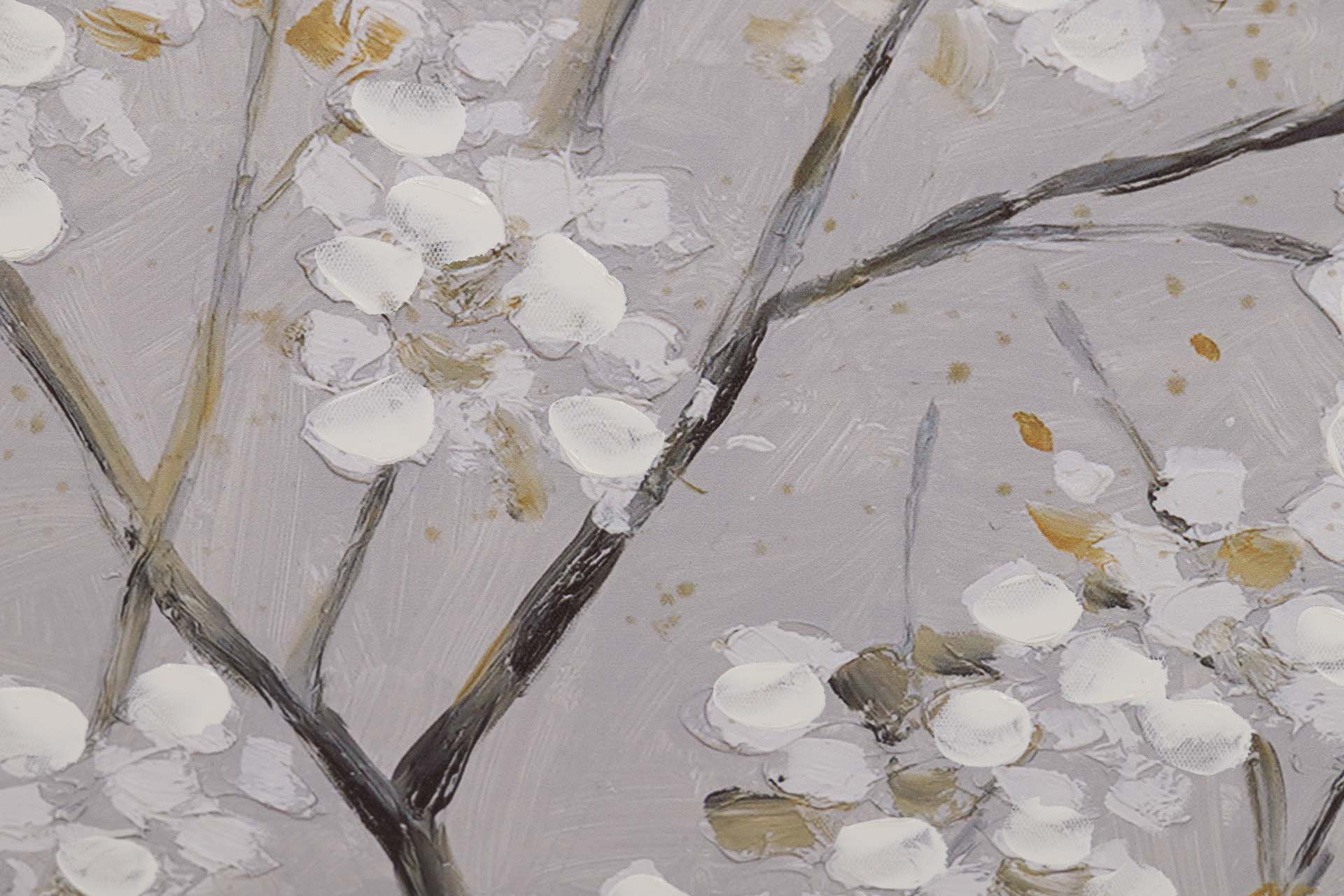 SET 2 LIENZOS ALMENDRO 40% PINTADO MANO 60x3x60 CM