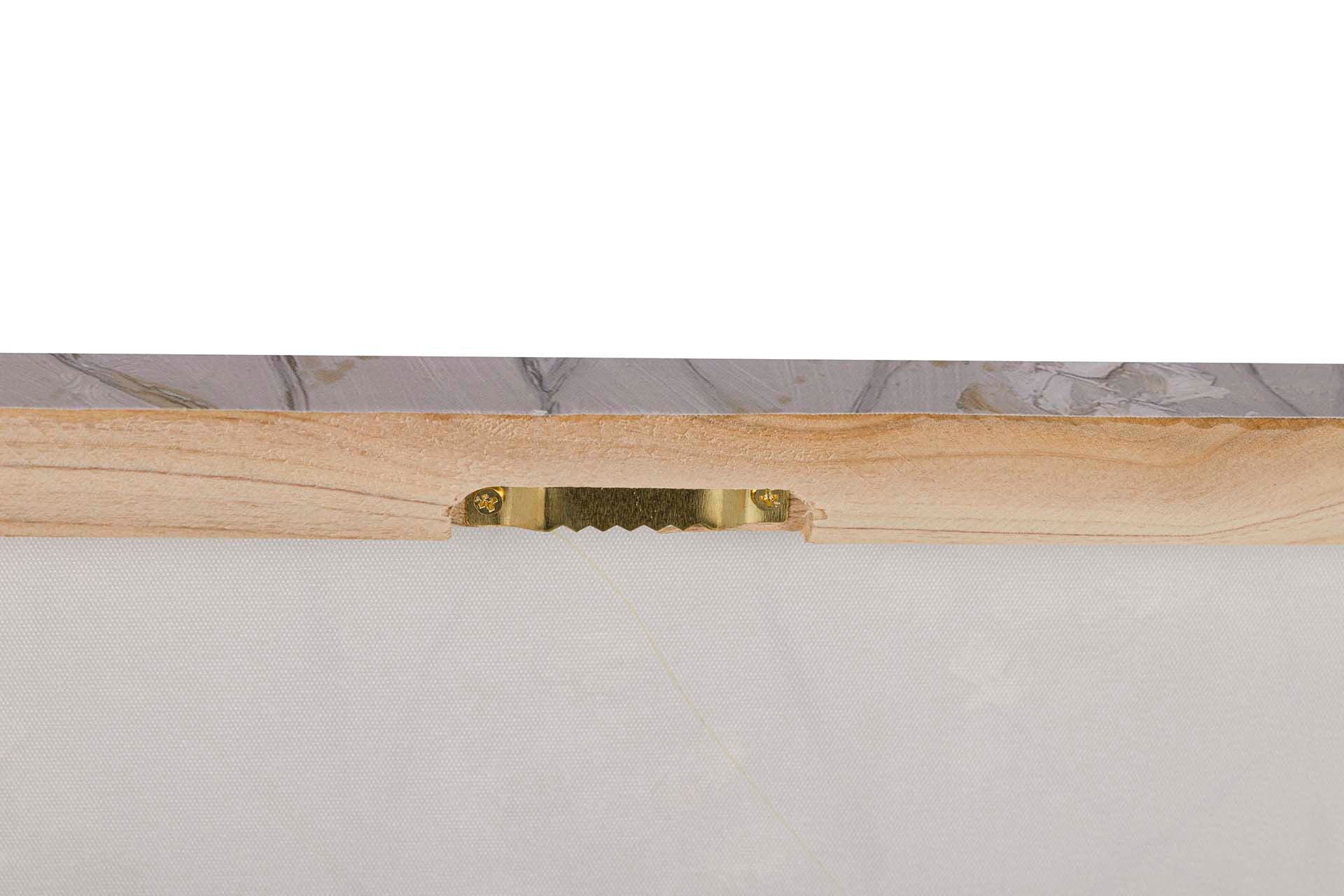 SET 2 LIENZOS ALMENDRO 40% PINTADO MANO 60x3x60 CM