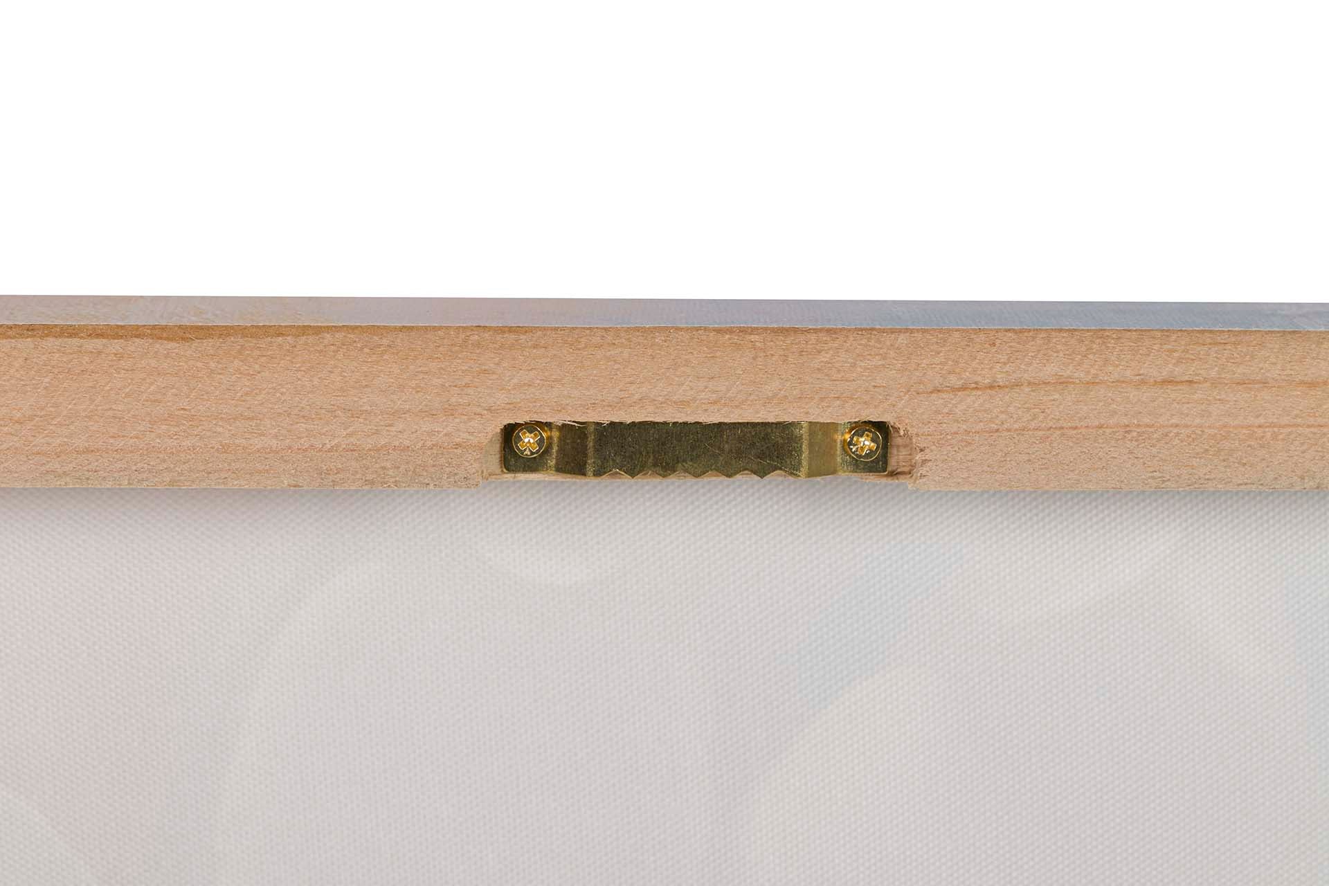 SET OF 2 FLOWER CANVASES 40% HAND PAINTED 50x3x70 CM