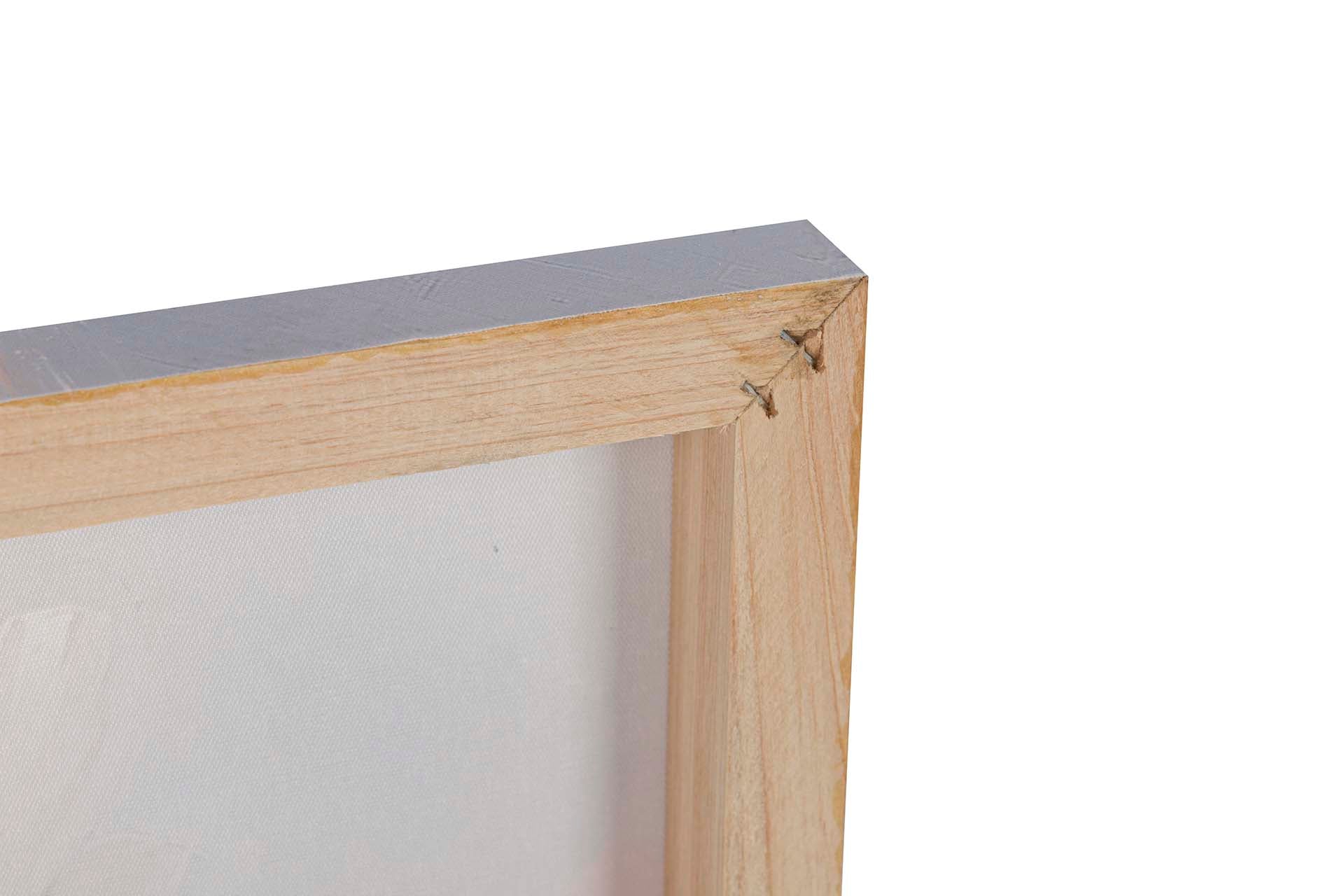 SET OF 2 FLOWER CANVASES 40% HAND PAINTED 60x3x60 CM