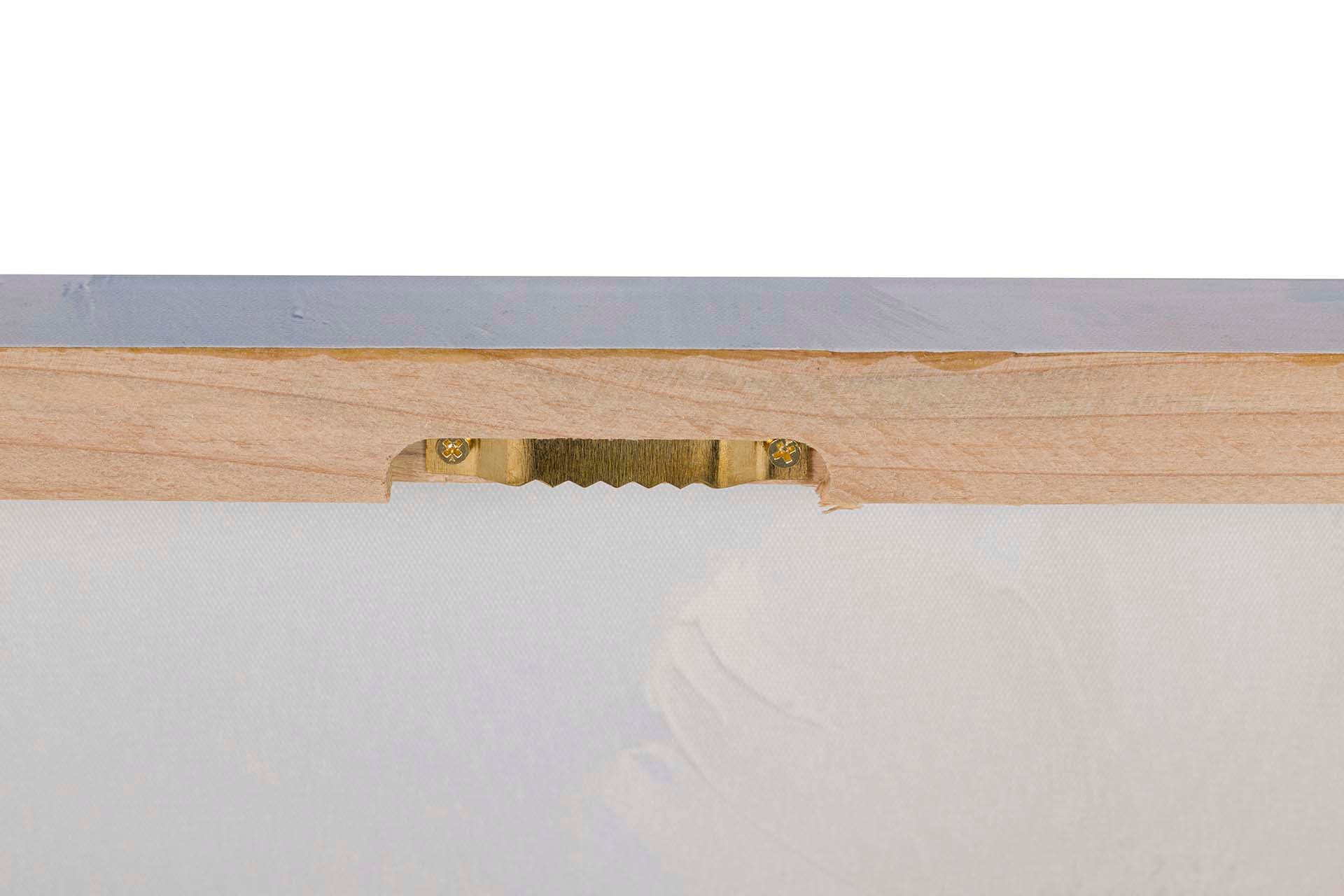 SET OF 2 FLOWER CANVASES 40% HAND PAINTED 60x3x60 CM