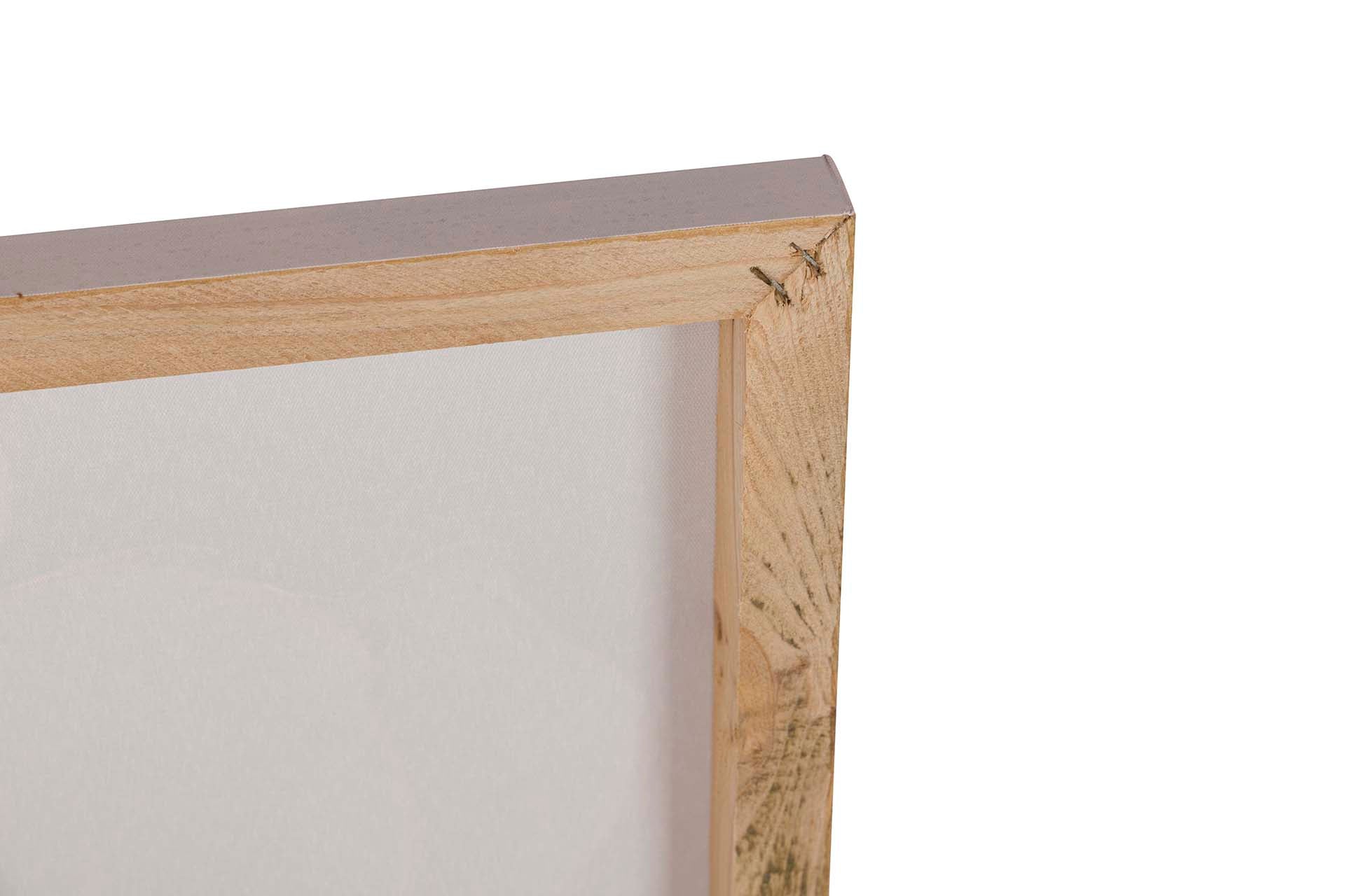 SET OF 2 FLOWER CANVASES 40% HAND PAINTED 60x3x60 CM