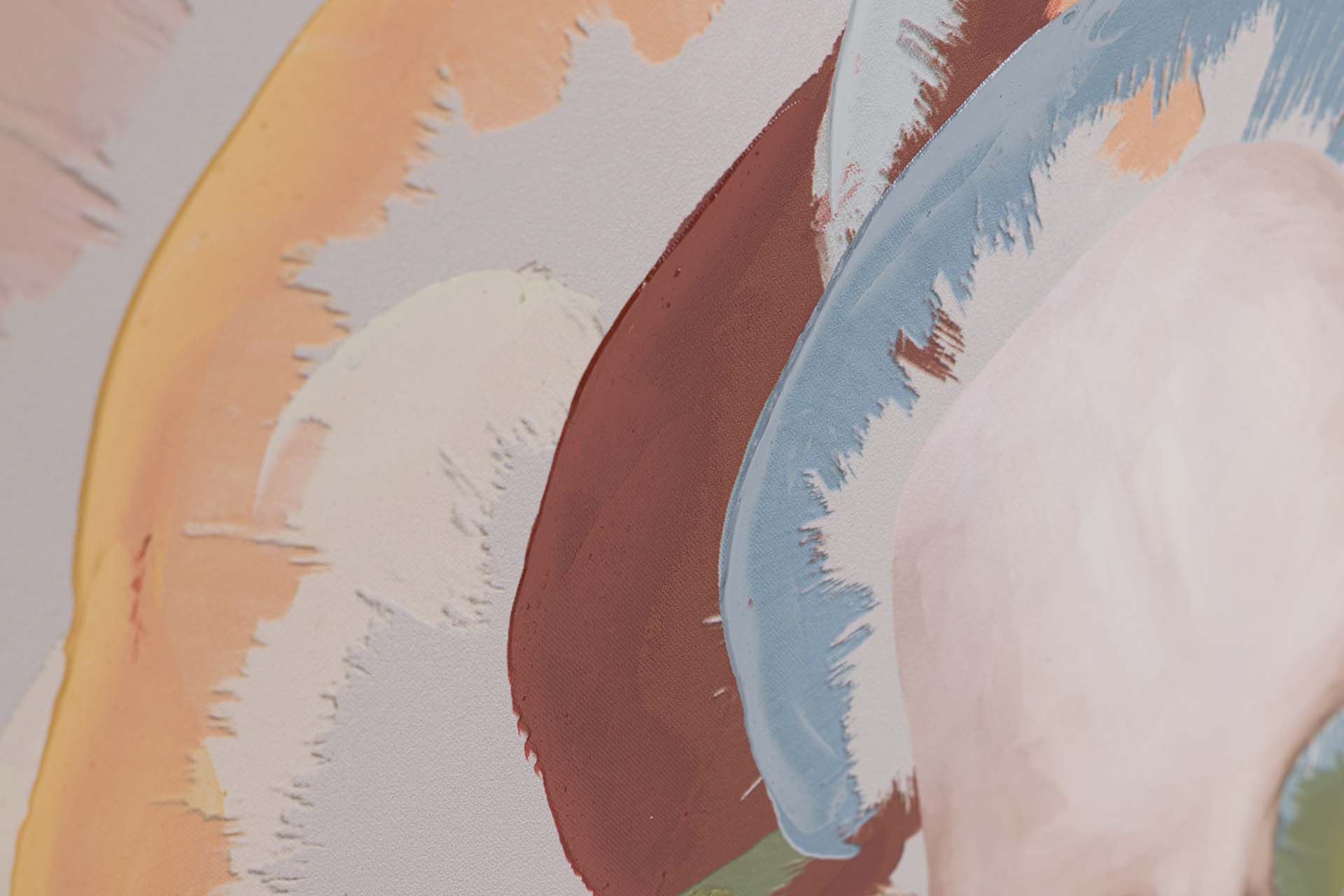 PINTURA DE DANÇARINA 80% PINTADA À MÃO 80x4x80 CM