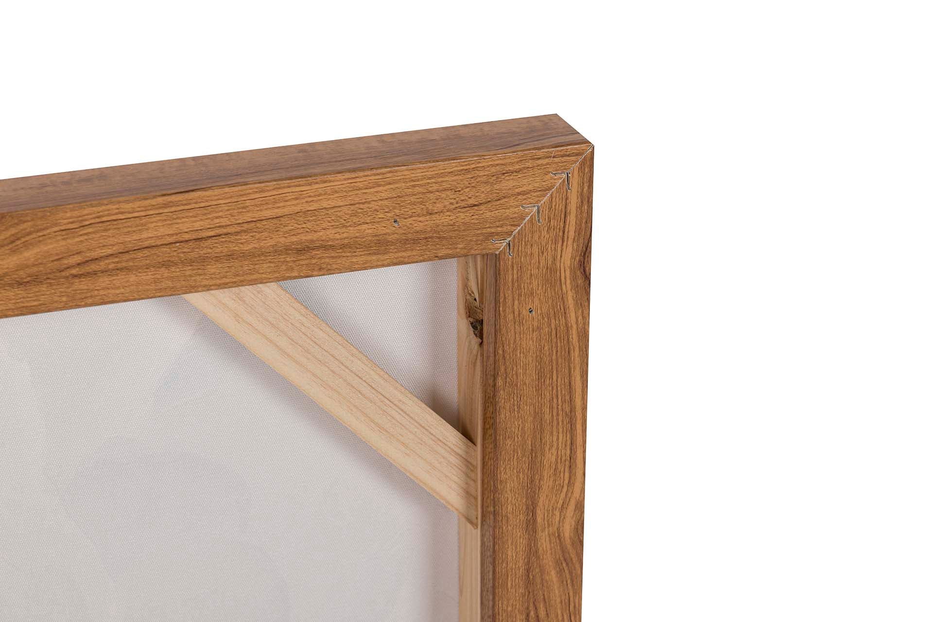 SET OF 2 FLOWER PAINTINGS 80% HAND PAINTED 60x4x60 CM