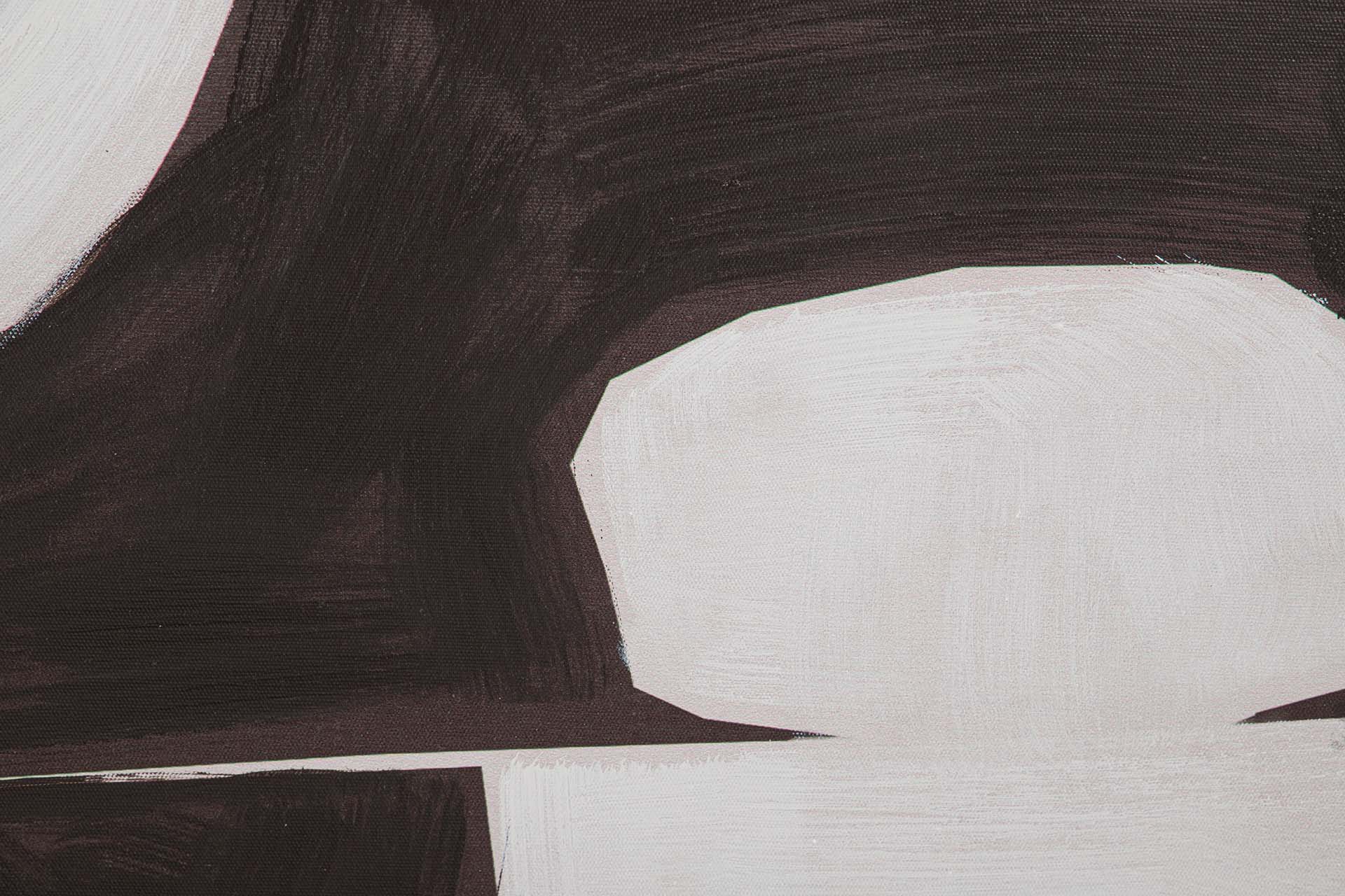 PINTURA ABSTRATA 80% PINTADA À MÃO 80x4x120 CM