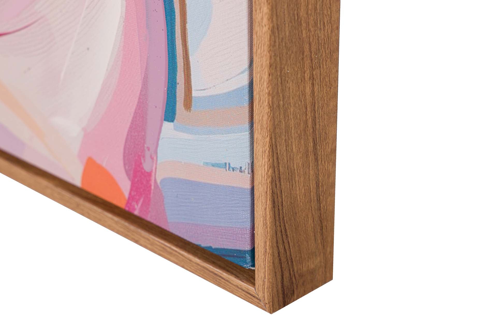 SET 2 CUADROS TIGRES 80% PINTADO A MANO 60x4x80 CM