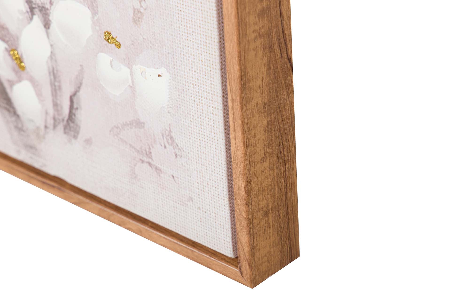 CUADRO ALMENDRO 80% PINTADO A MANO 90x4x180 CM