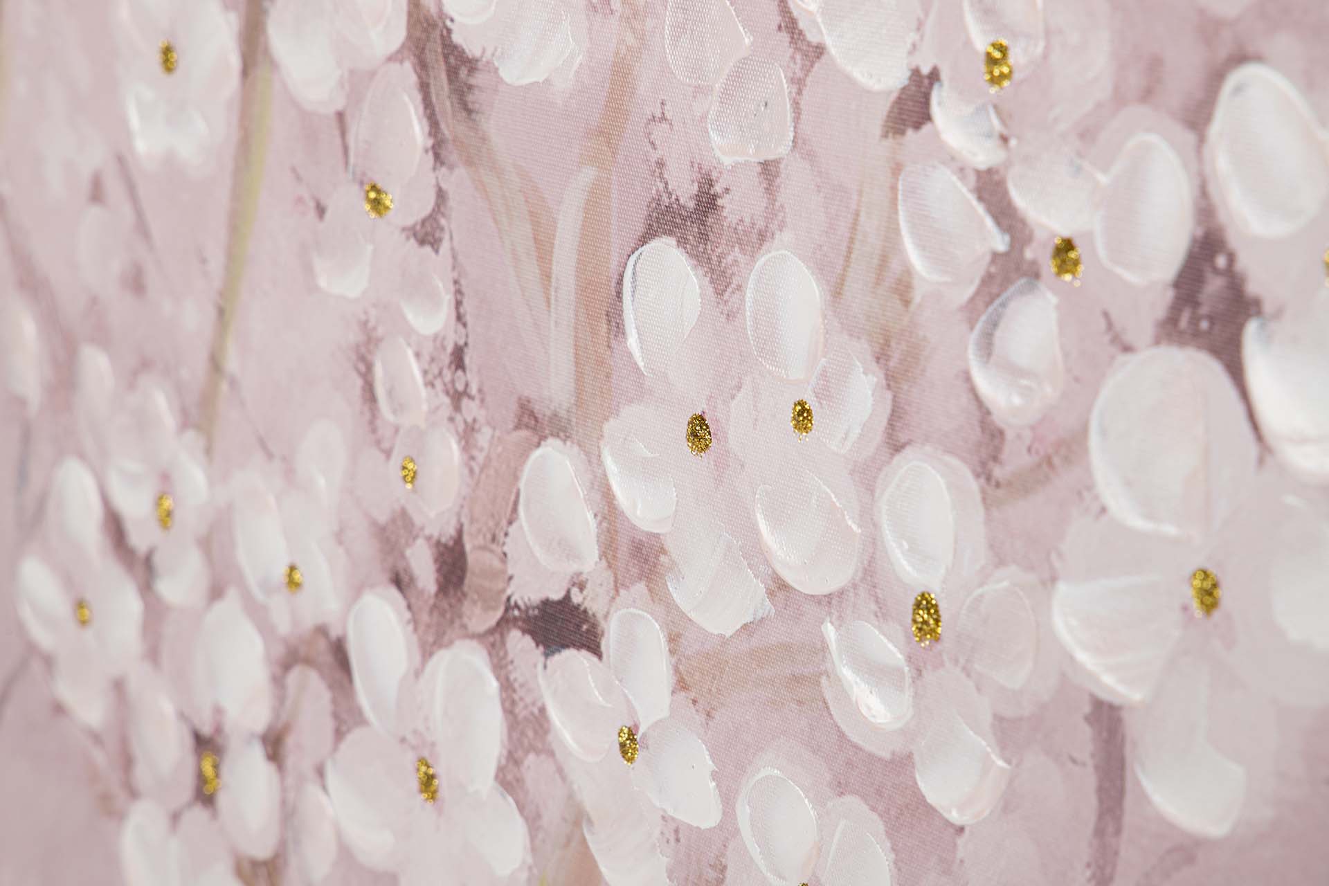 CUADRO ALMENDRO 80% PINTADO A MANO 90x4x180 CM