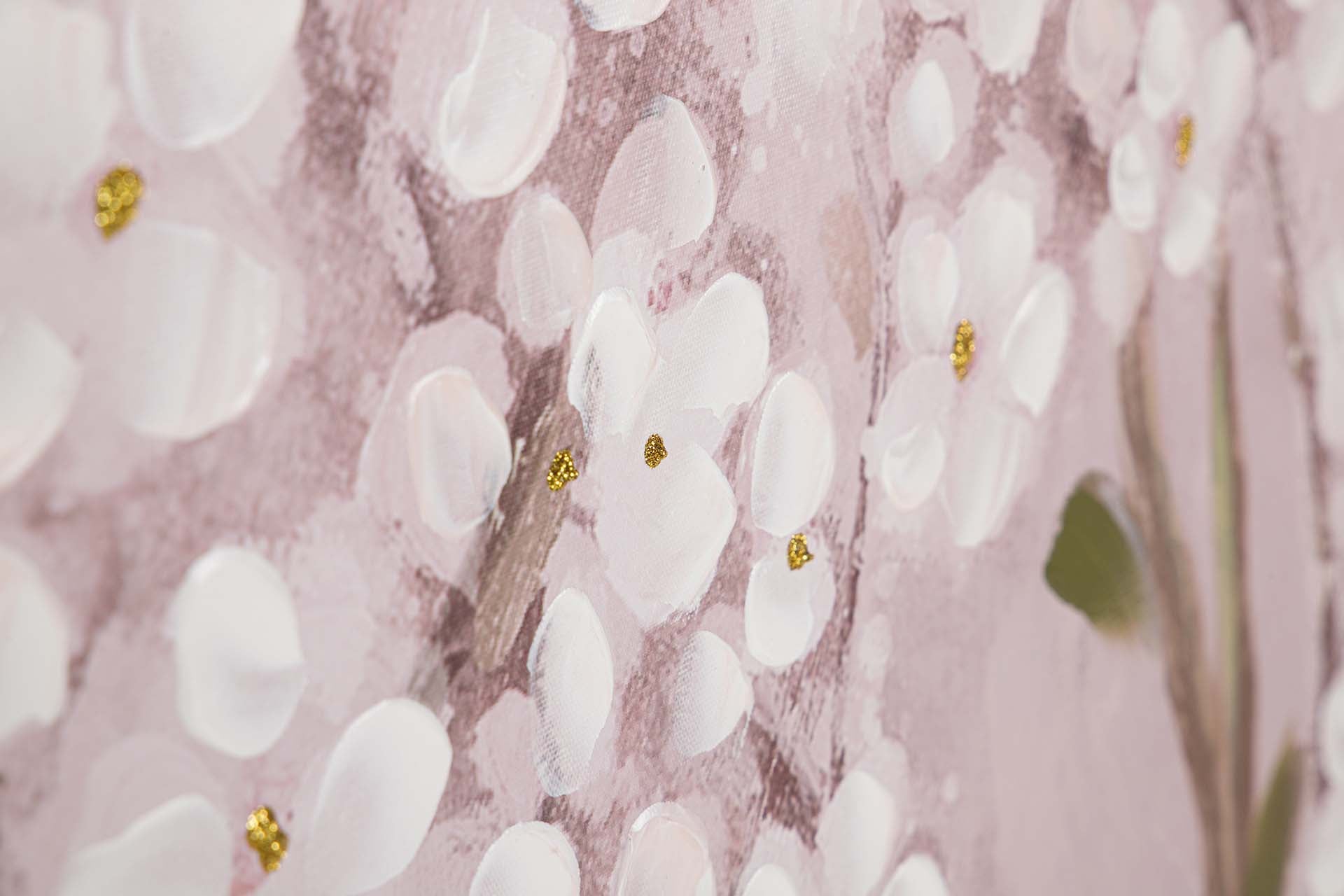 CUADRO ALMENDRO 80% PINTADO A MANO 90x4x180 CM