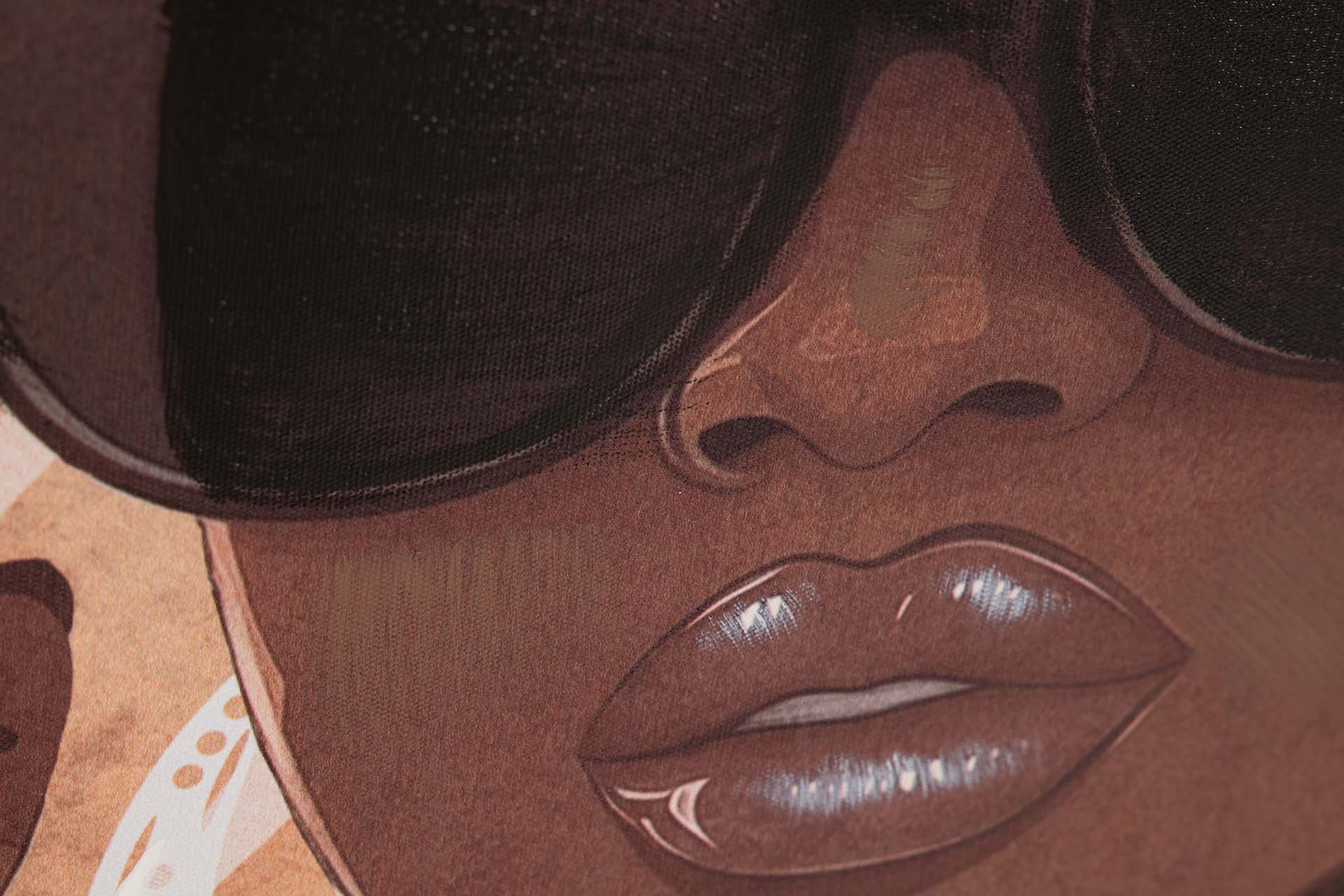 SET 2 CUADROS MUJERES 80% PINTADO A MANO 60x4x80CM