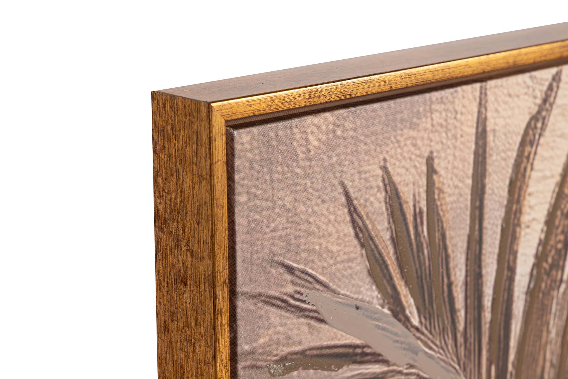 CUADRO PAISAJE 80%PINTADO A MANO Y FOIL 80x4x120CM