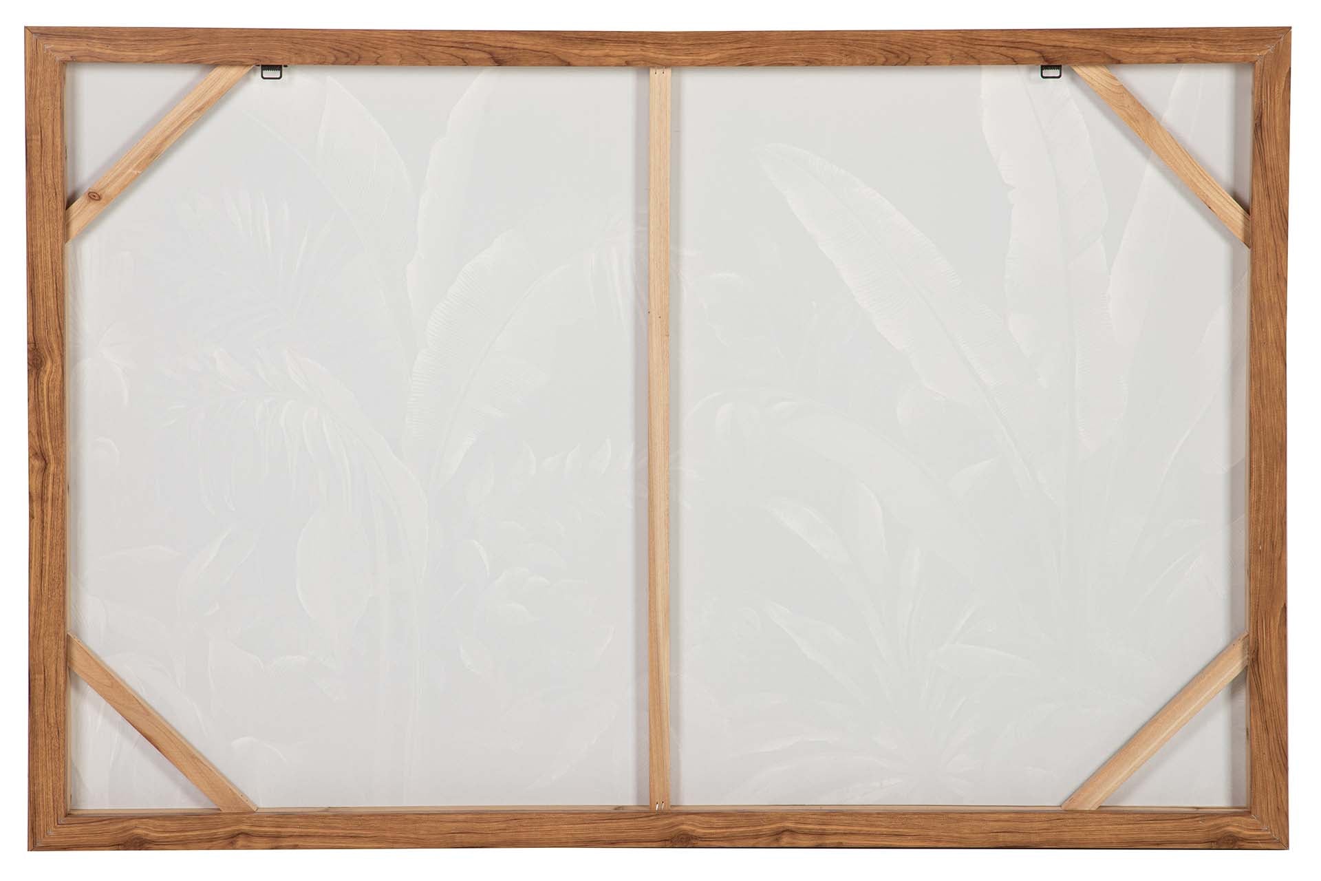 80% HAND-PAINTED TREES PAINTING 120x4x80 CM