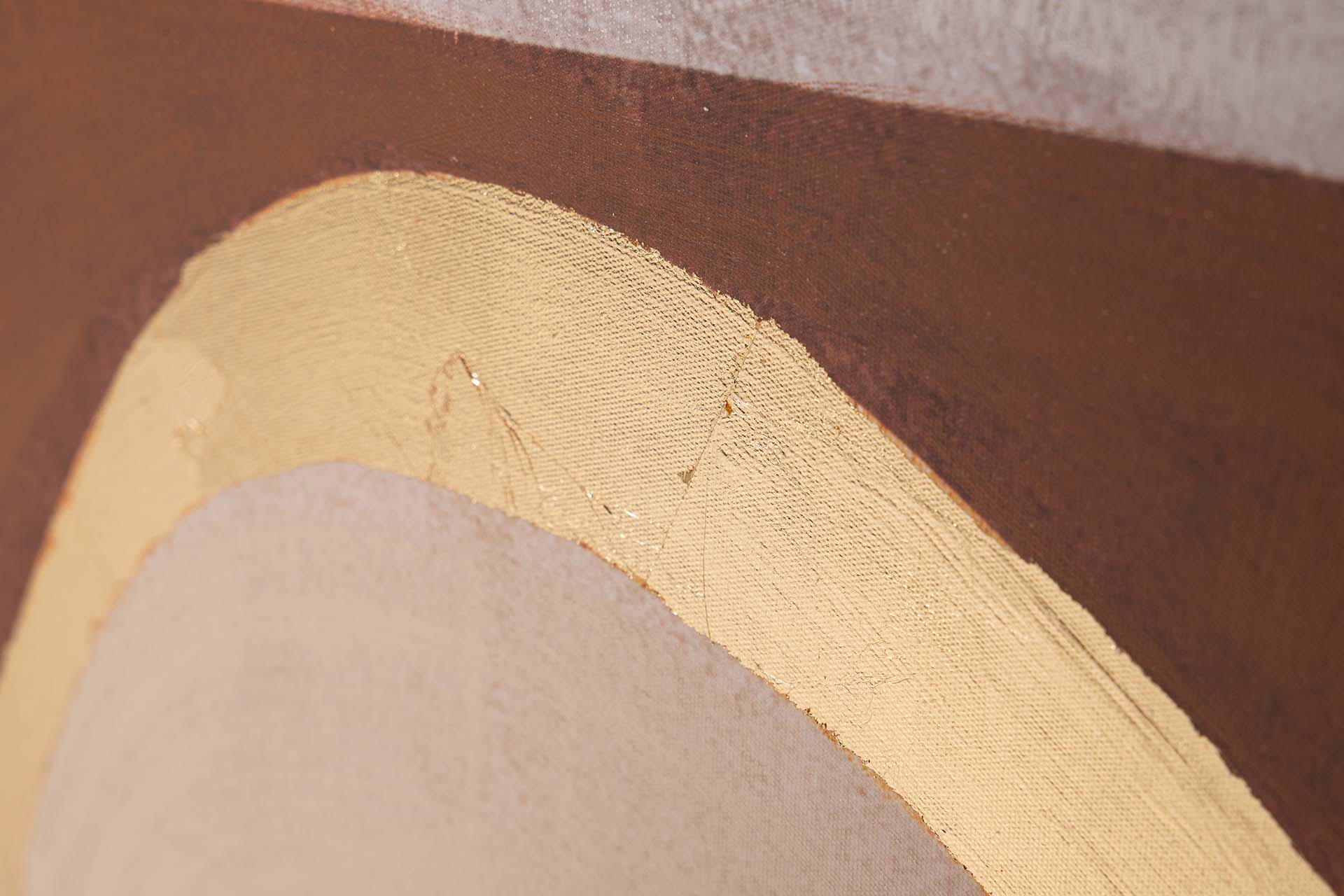 ABSTRACT PAINTING 80% HAND PAINTED FOIL 90x4x180CM