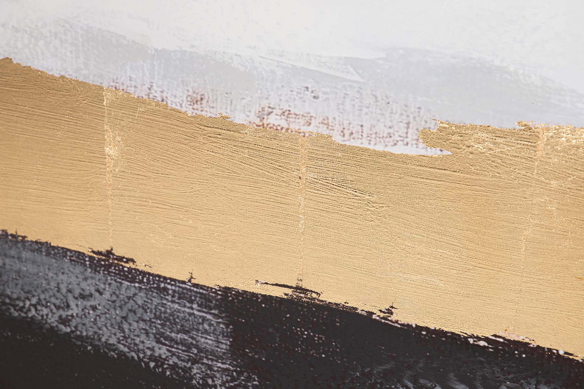 ABSTRACT PAINTING 80% HAND PAINTED FOIL 90x4x180CM