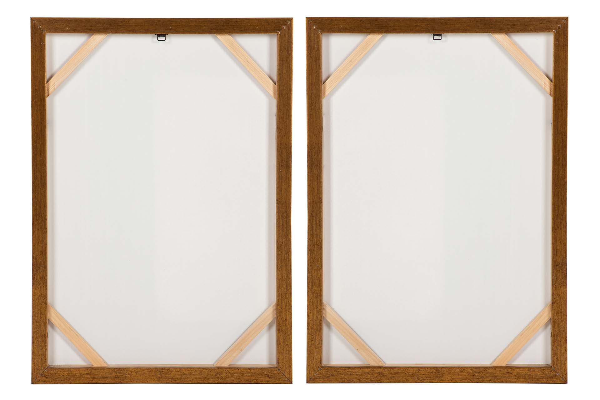 SET 2 CUADROS 80% PINTADO A MANO 60x4x80 CM