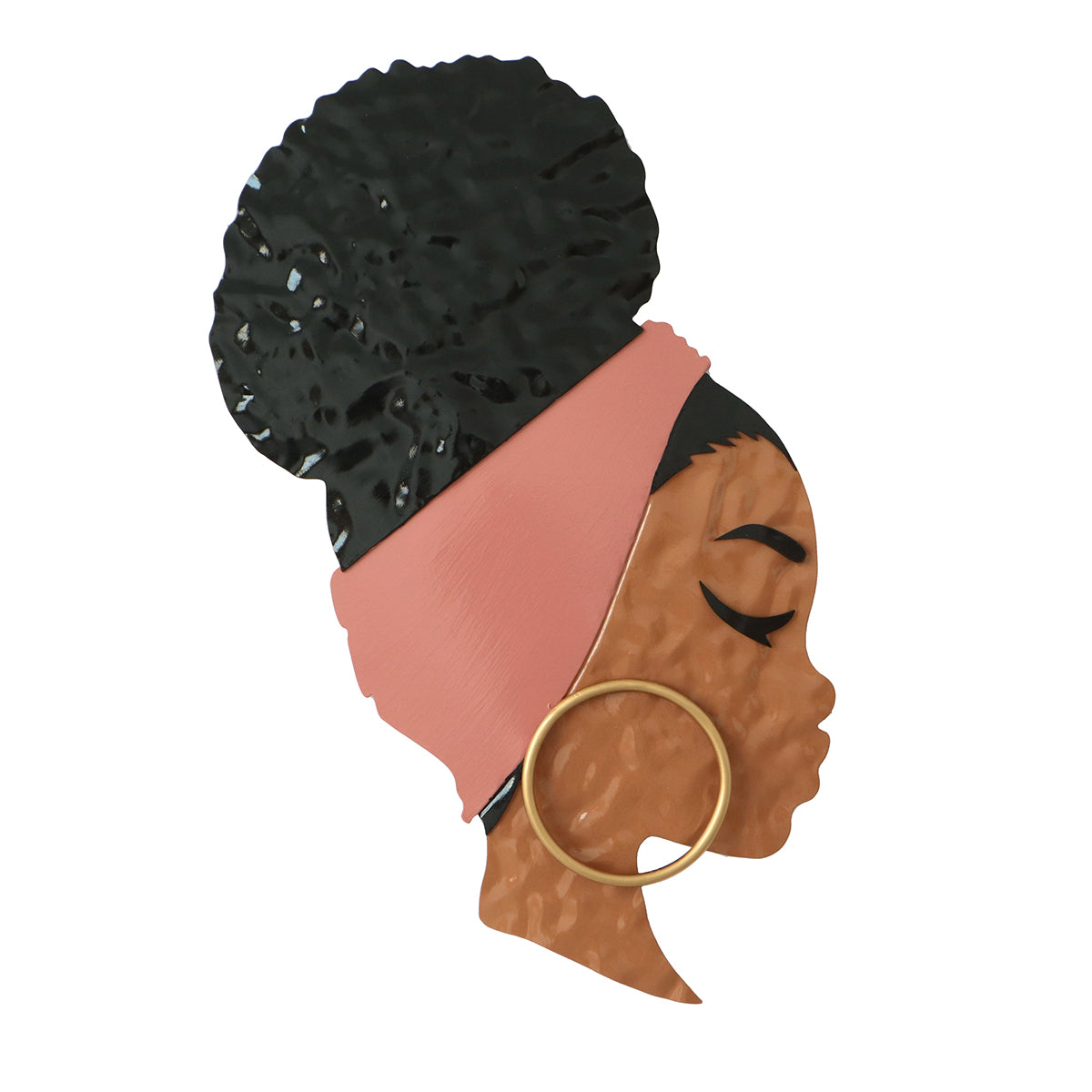 Adorno Pared Perfil Mujer