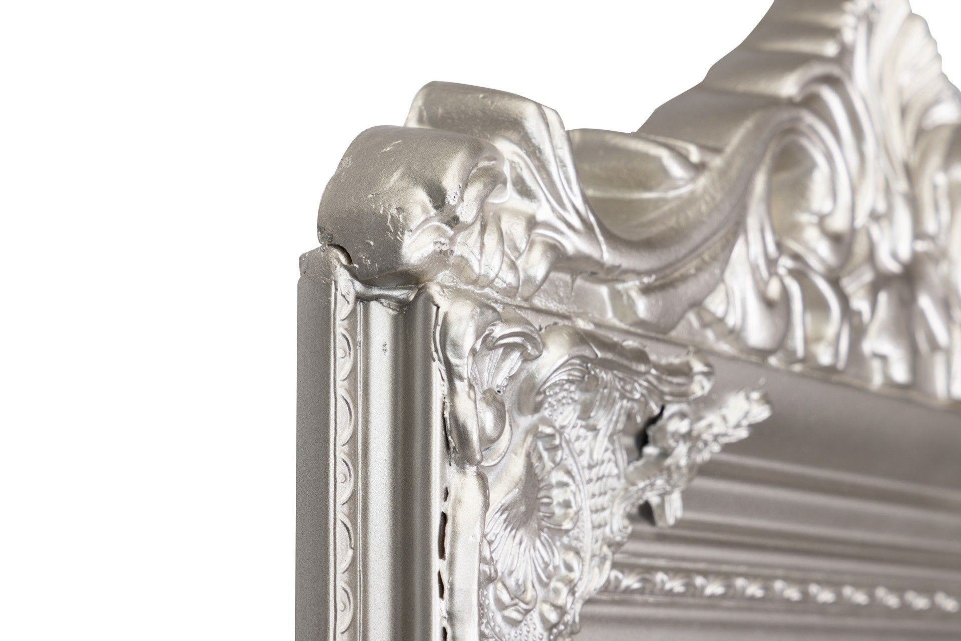 Silver foot mirror