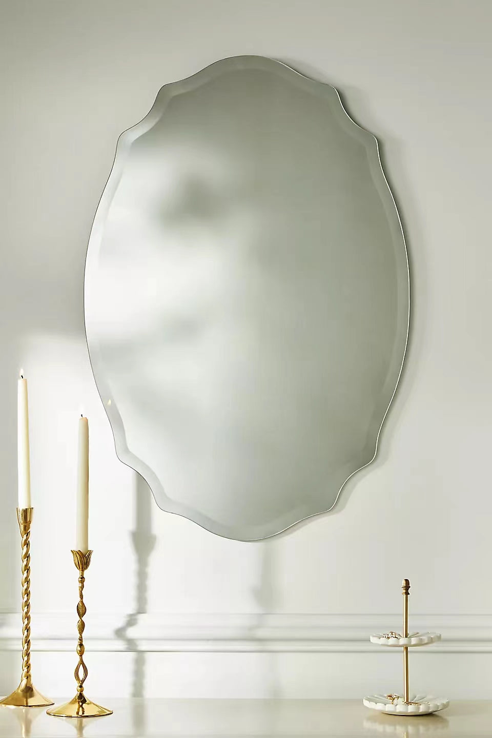ESPEJO OVALADO SIN MARCO 40x1x60 CM