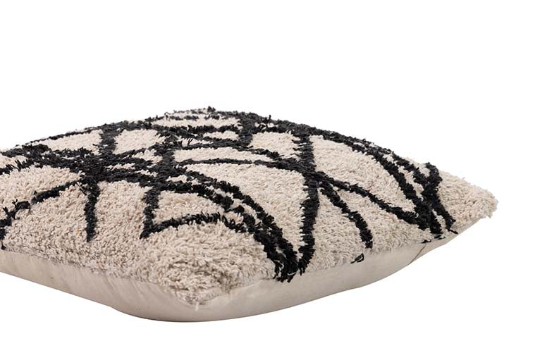 COJIN TEJIDO A MANO 45x12x45 CM - Min.2 uds