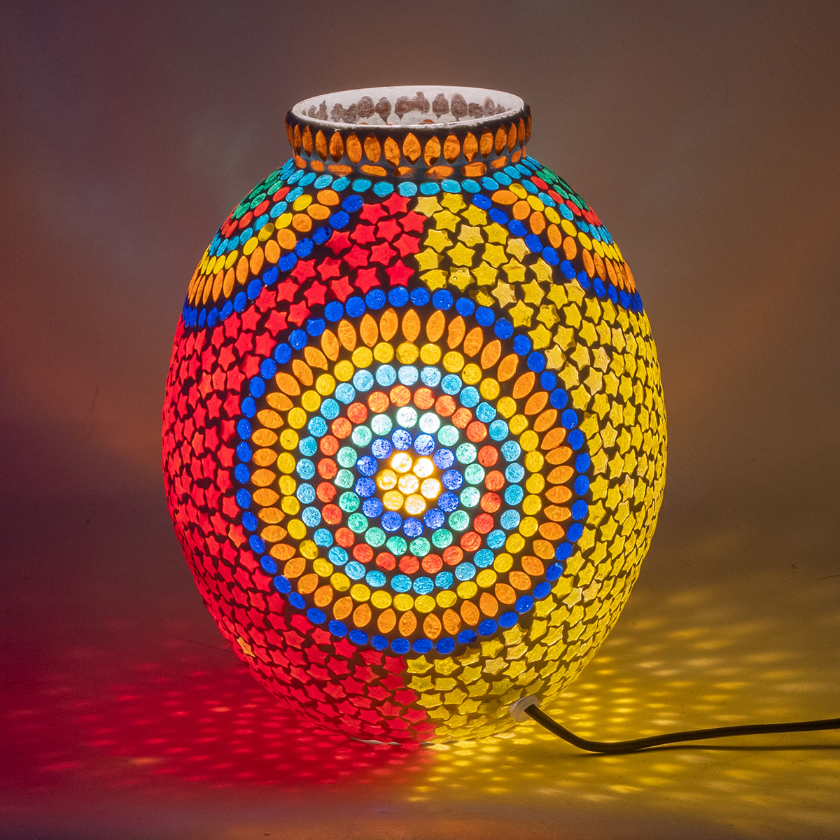 Luminária de Mesa Mosaico