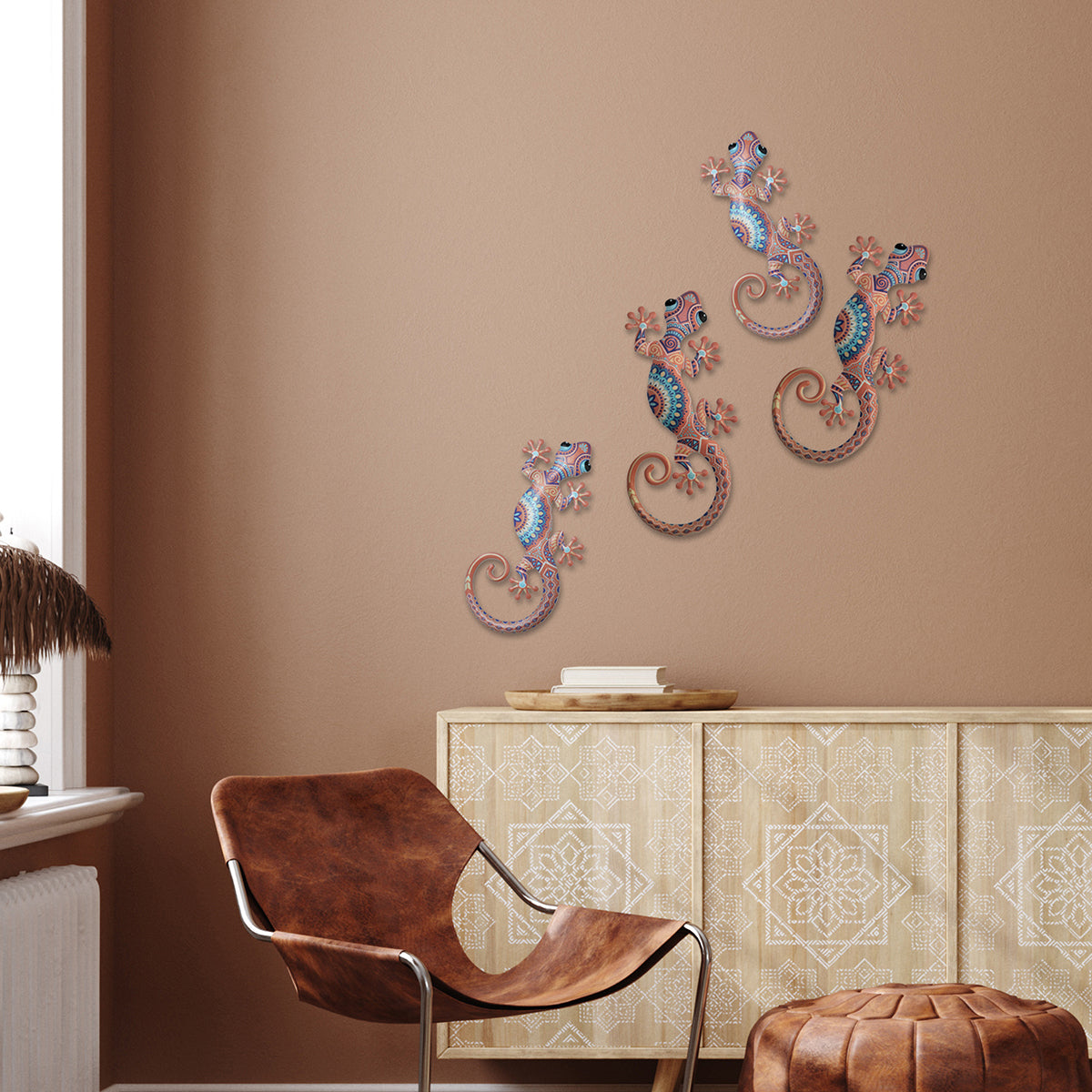 Lizard Wall Decoration Gra.