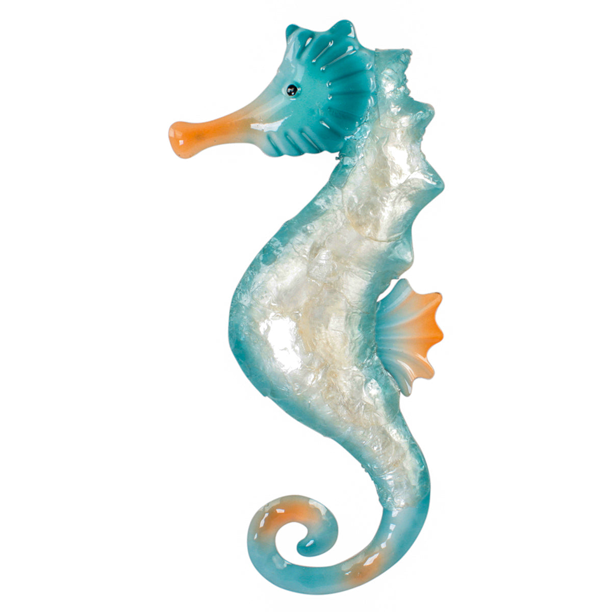 Adorno Pared Caballito De Mar Nacar