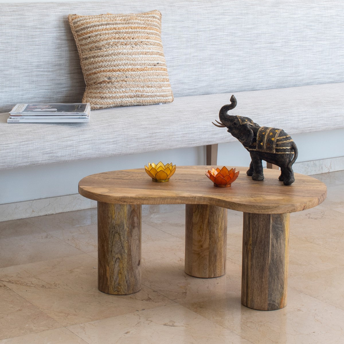 Mesa Auxiliar 80X52Cm