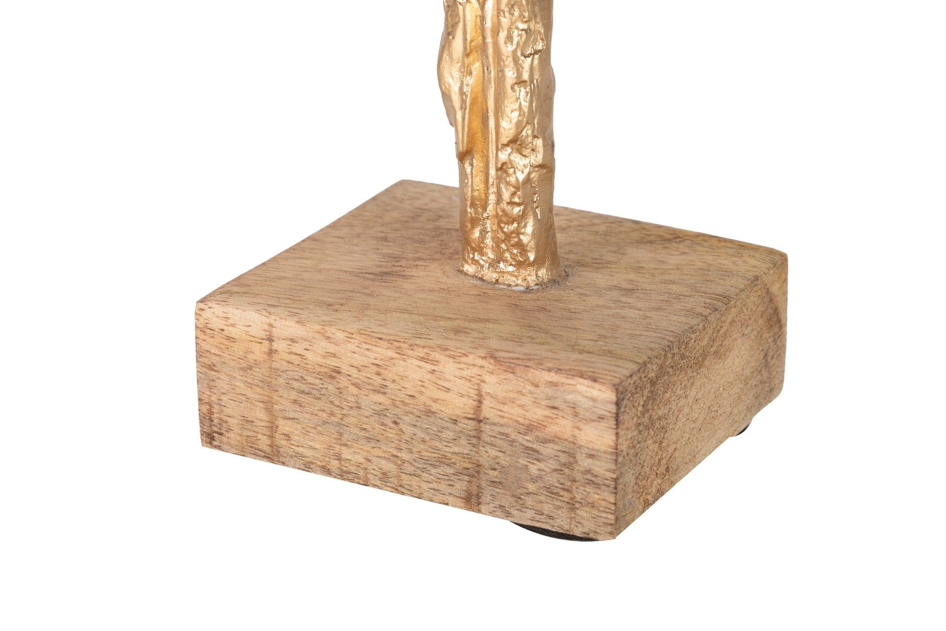 FIGURA HOMBRE POLIRESINA MADERA MANGO 9x9x61 CM