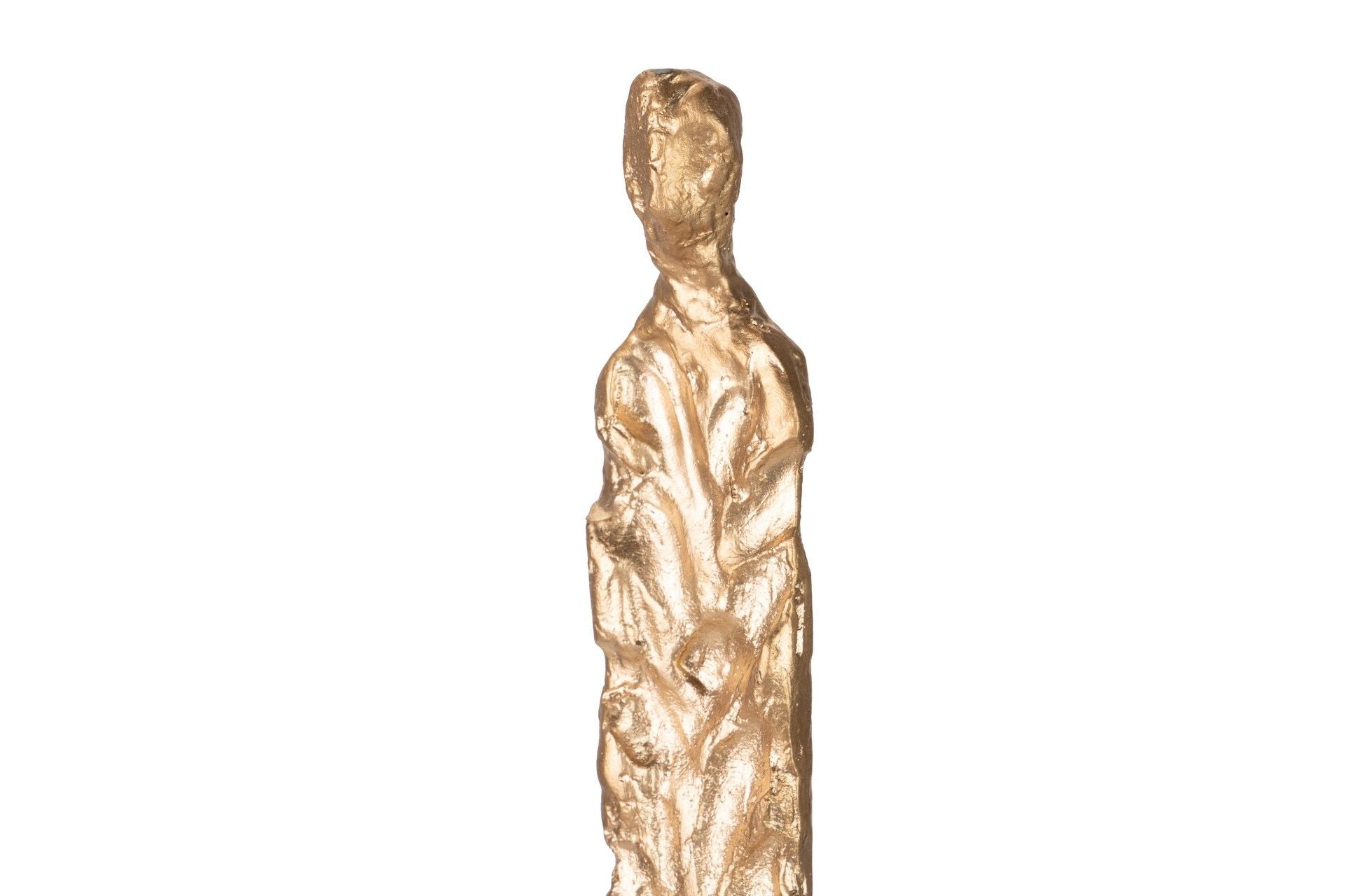 FIGURA  HOMBRE POLIRESINA MADERA MANGO 9x9x56 CM