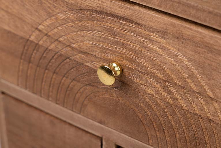 NATURAL CARVED WOOD JEWELRY BOX 27x11x17 CM