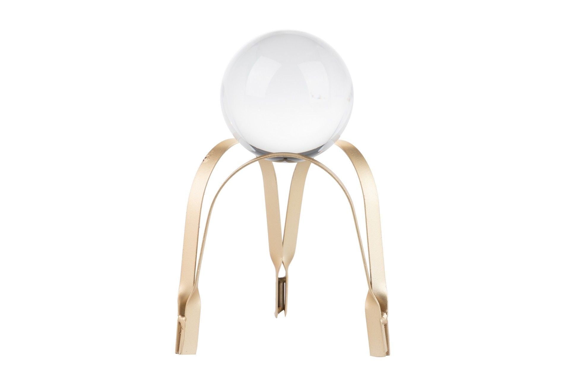 FIGURA DECORACION METAL CRISTAL 14x14x20 CM