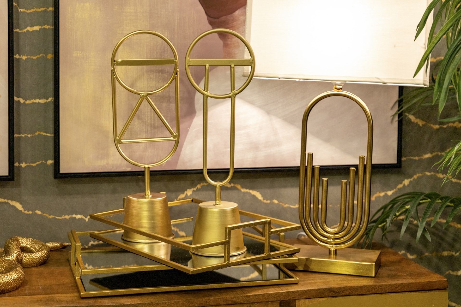 FIGURA DECORACION METAL 13x10x41 CM