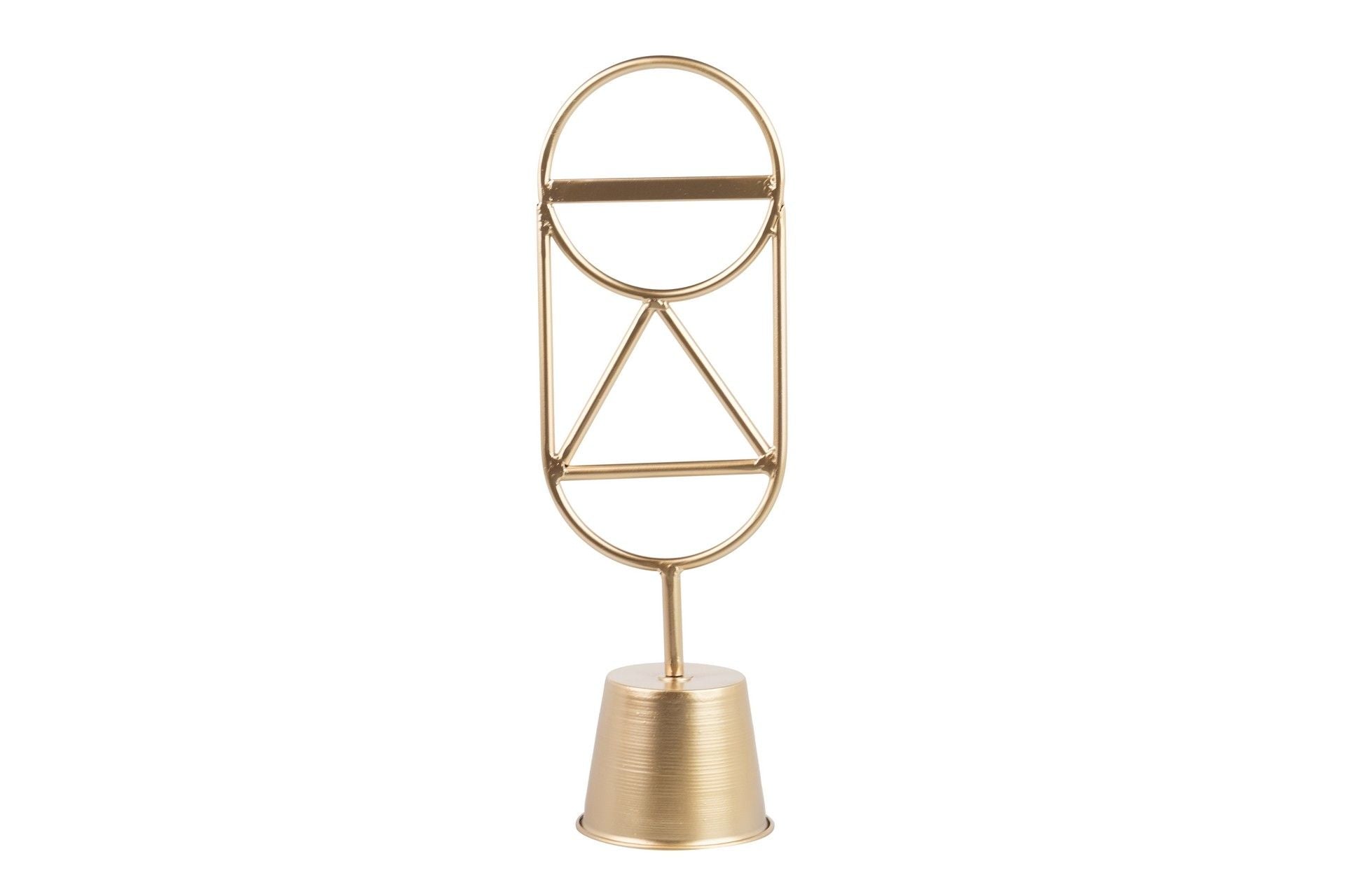 METAL DECORATION FIGURE 13x10x41 CM
