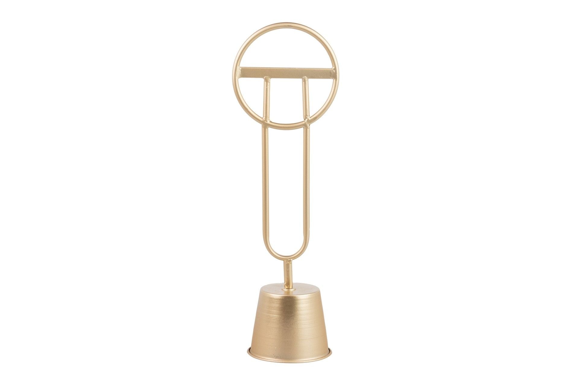METAL DECORATION FIGURE 13x10x41 CM