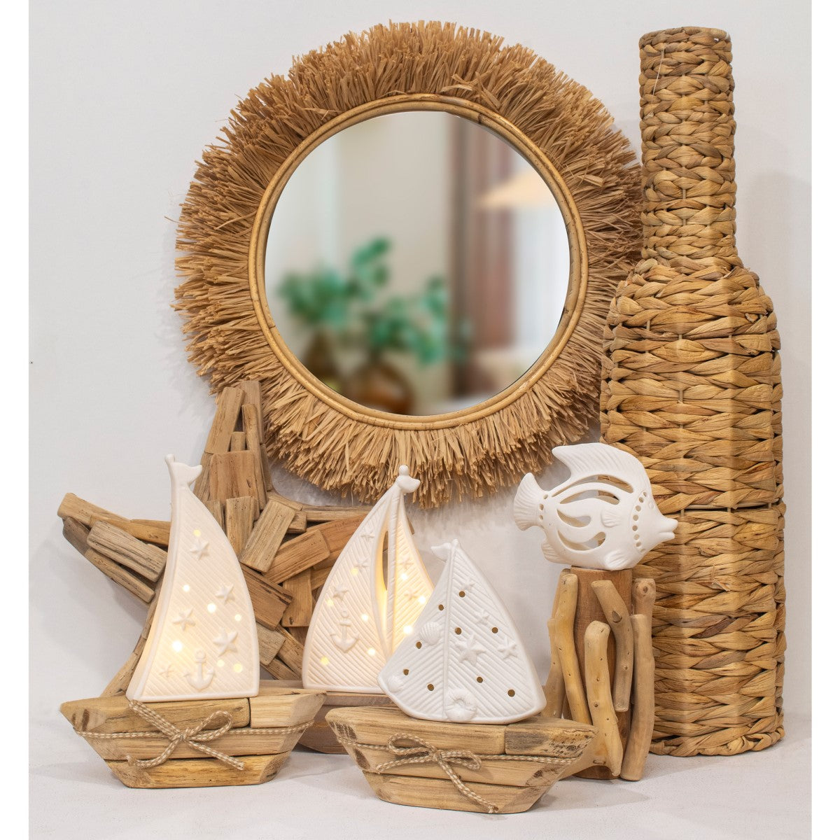Espelho de grama 45cm