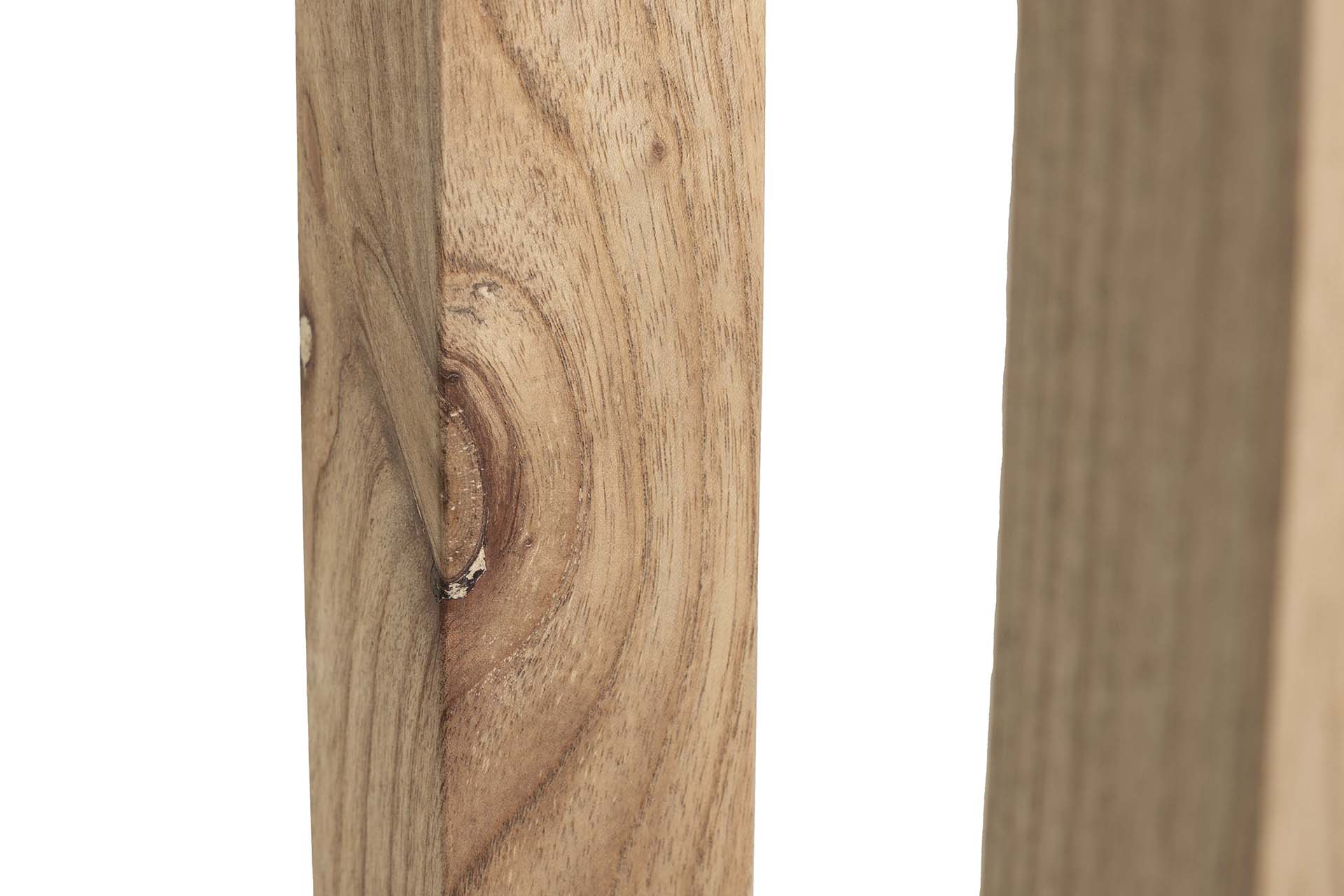 CONSOLA 2 CAJONES MADERA MINDI MARRON 90x30x80 CM