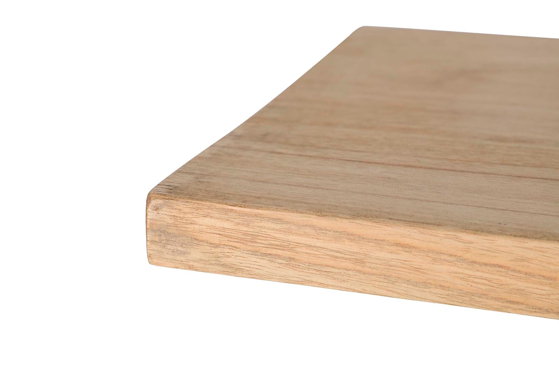 CONSOLA 2 CAJONES MADERA MINDI MARRON 90x30x80 CM