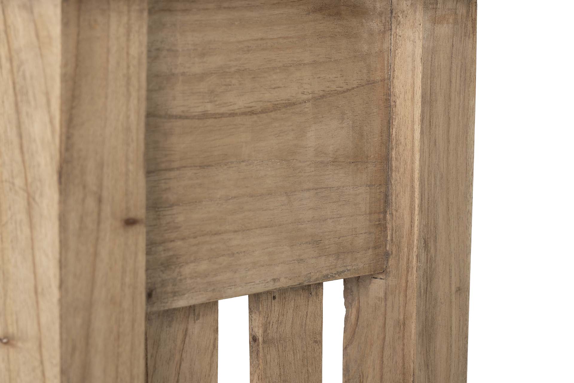 CONSOLA 2 CAJONES MADERA MINDI NATURAL 90x30x80 CM
